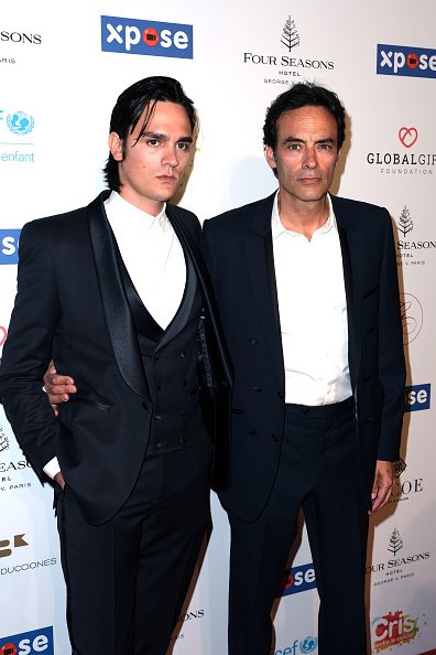 Alain-Fabien Delon et son frère Anthony Delon assistent au "Global Gift Gala" Paris 2019. | Photo : Getty Images