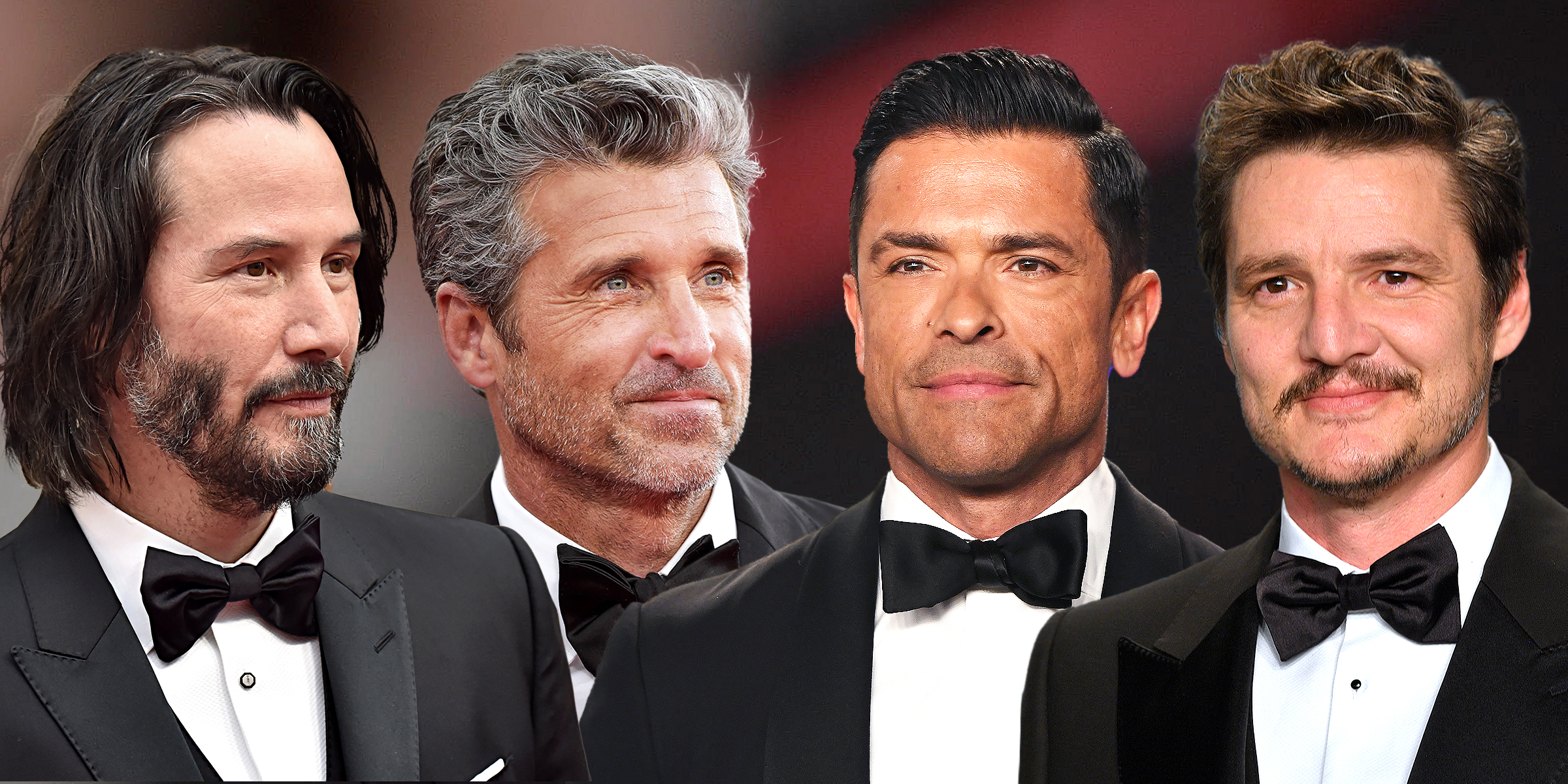 Keanu Reeves, Patrick Dempsey, Mark Consuelos et Pedro Pascal | Source : Getty Images