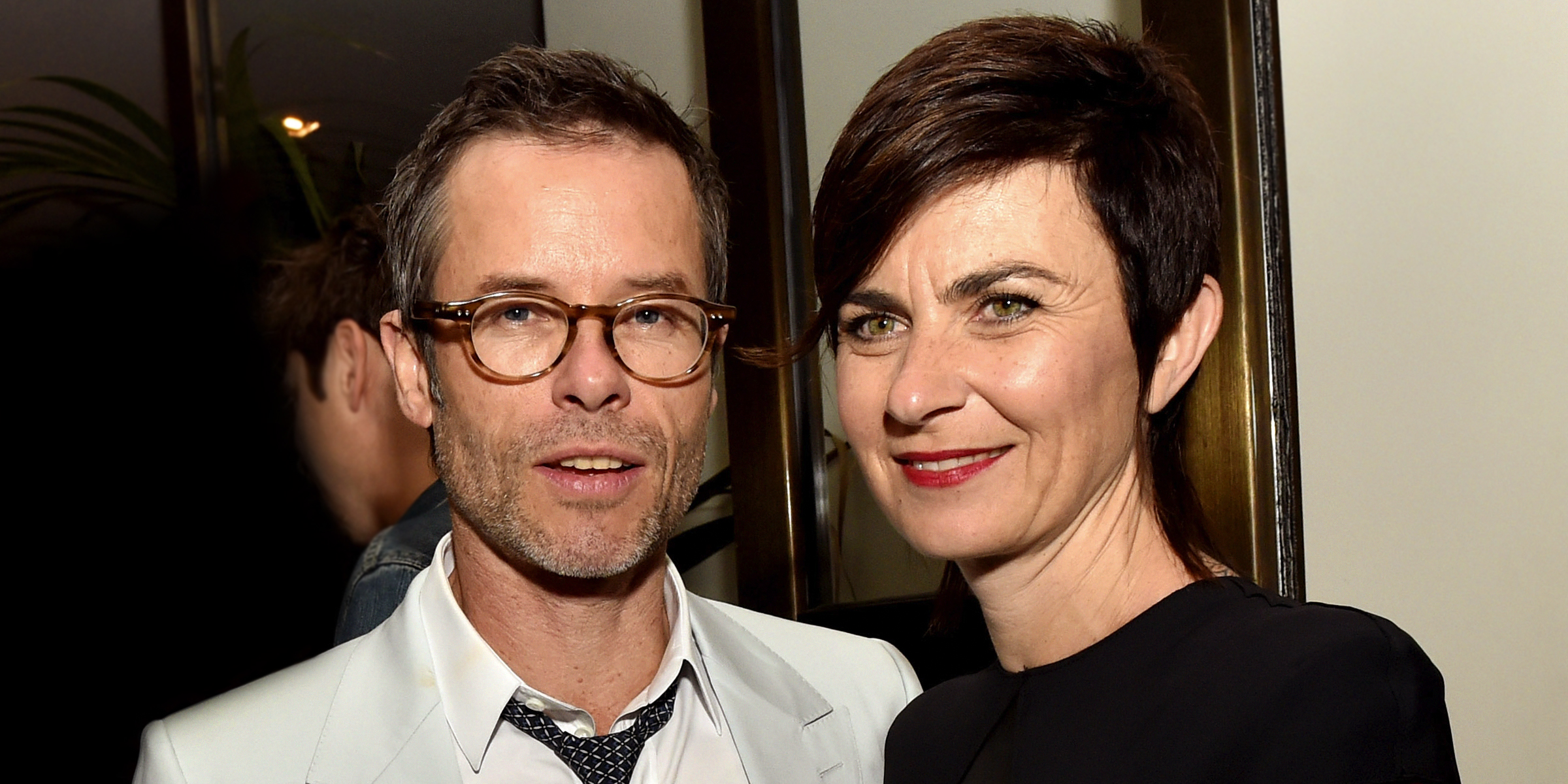 Guy Pearce et Kate Mestitz | Source : Getty Images