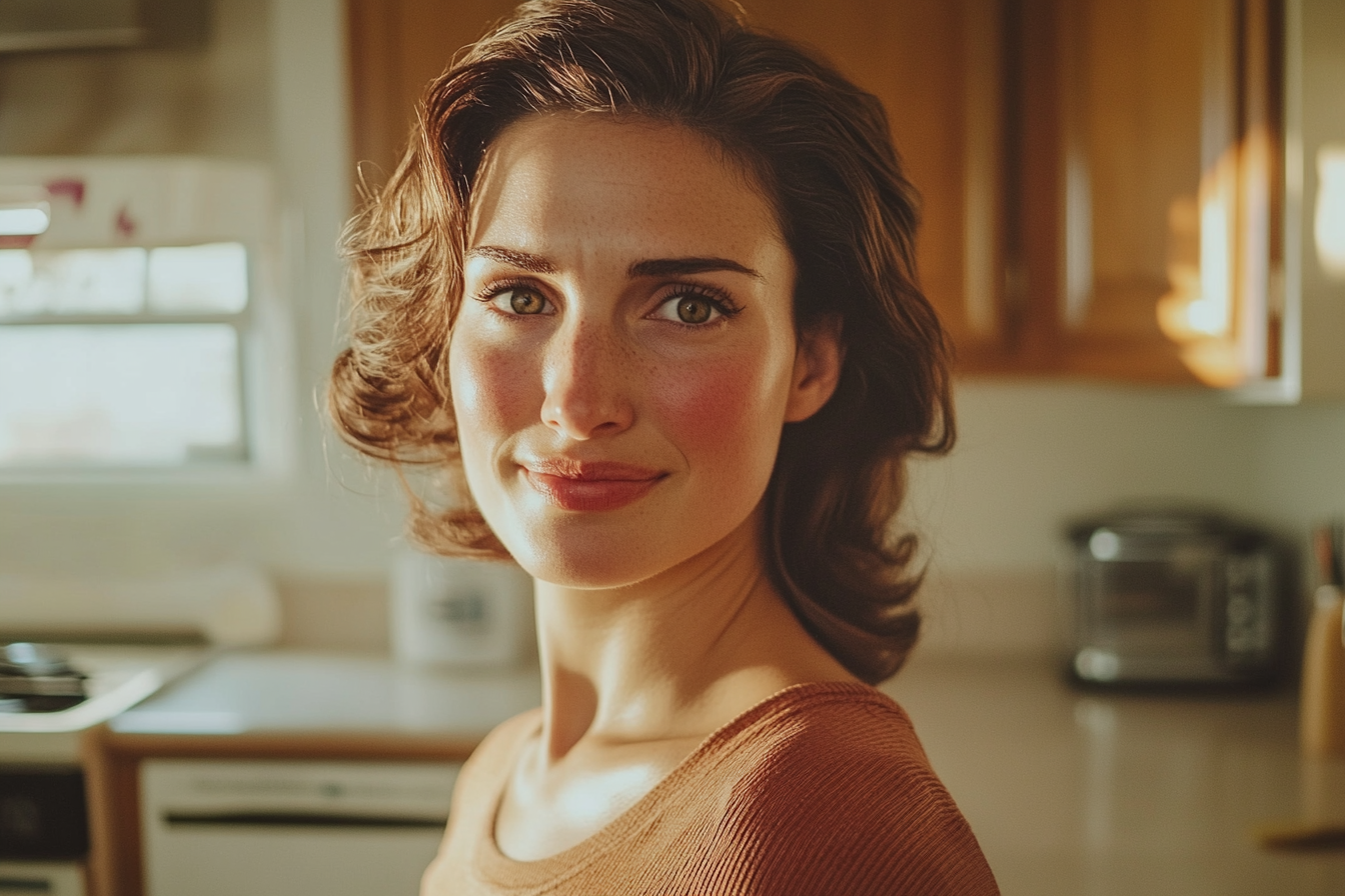 Une femme suffisante dans une cuisine | Source : Midjourney
