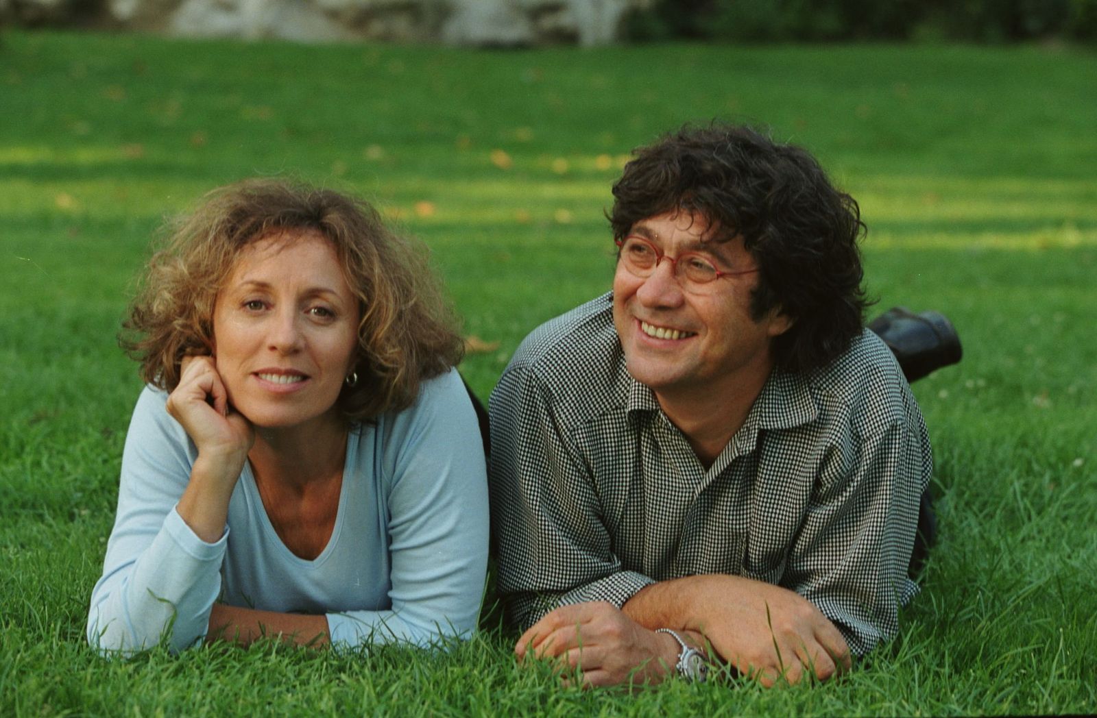 La journaliste Mireille Dumas et son mari Dominique Colonna | Photo : Getty Images