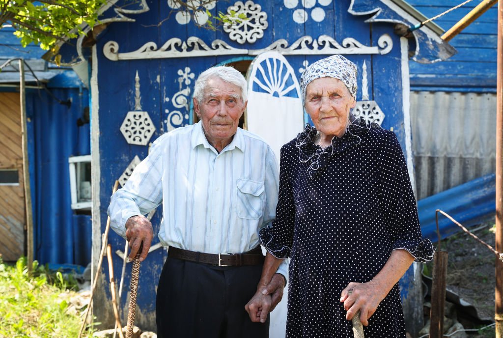 Un couple fêtant leur 65 ans de mariage: photo Getty Images