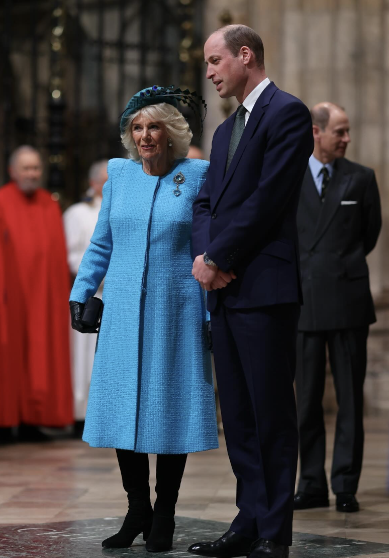 La reine Camilla et le prince William lors de la célébration du Jour du Commonwealth, daté de mars 2024 | Source : Instagram/theroyalfamily/