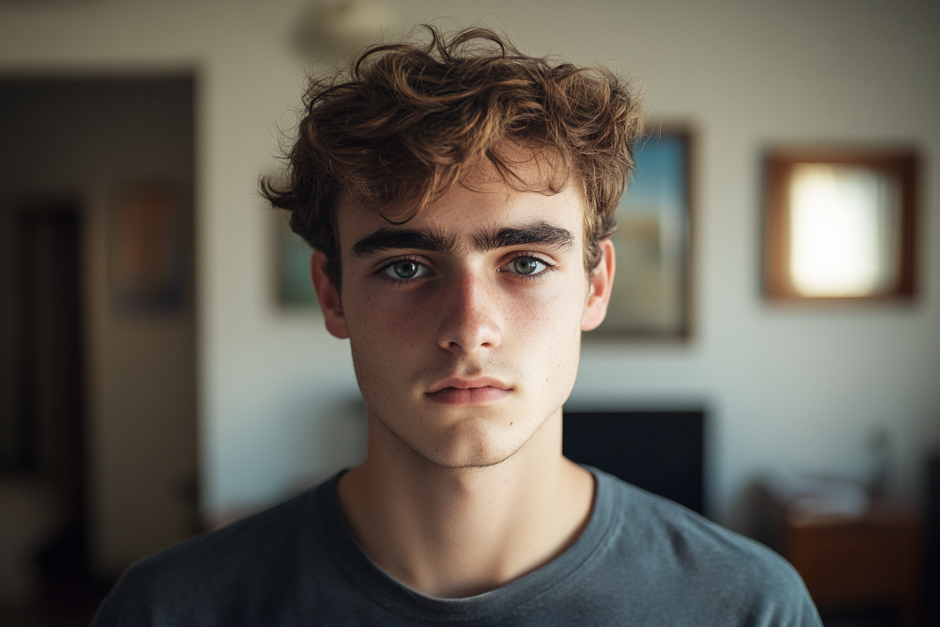 Un jeune homme | Source : Midjourney
