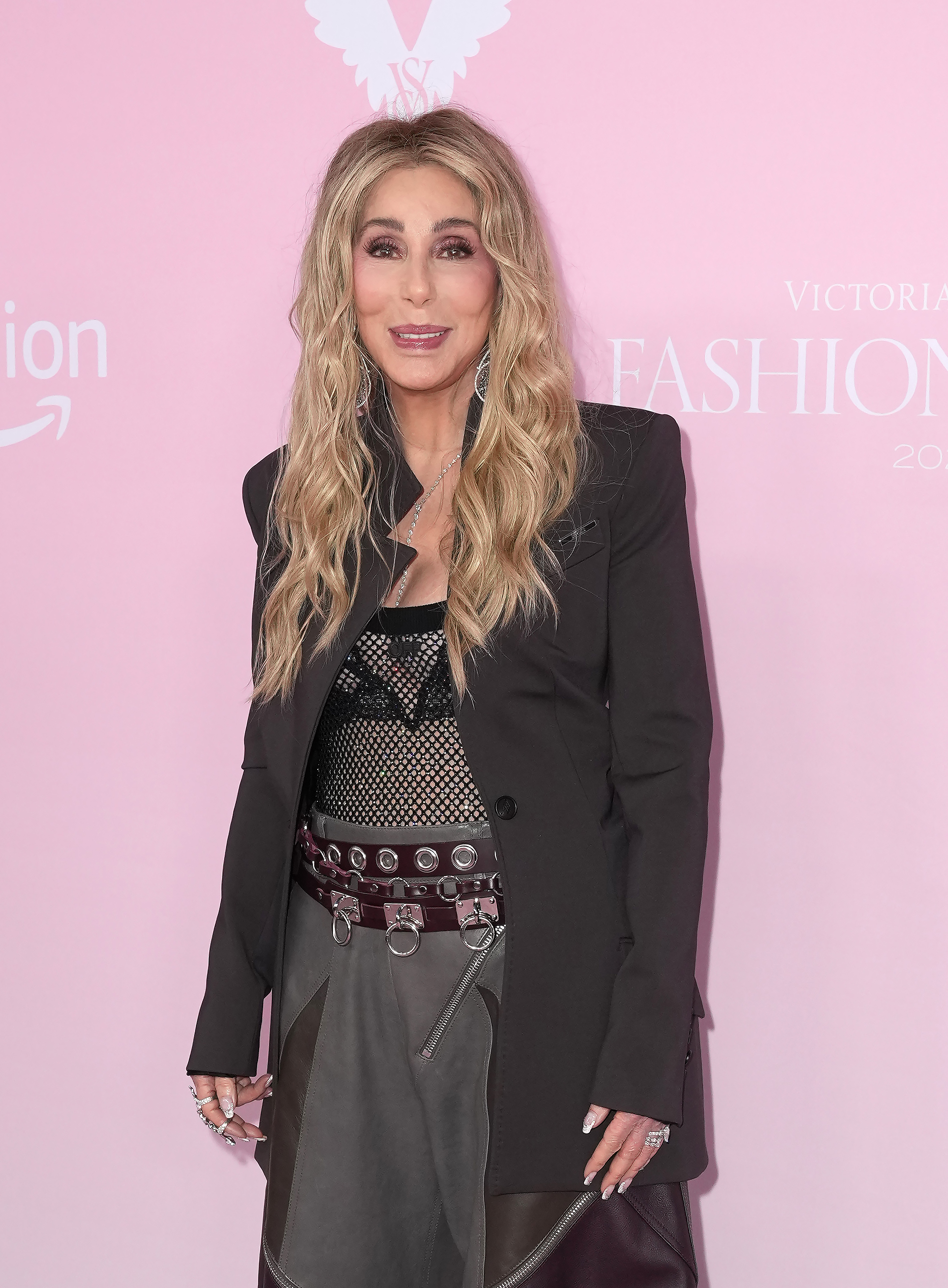 Cher au défilé de mode 2024 de Victoria's Secret à Brooklyn, New York, le 15 octobre 2024 | Source : Getty Images