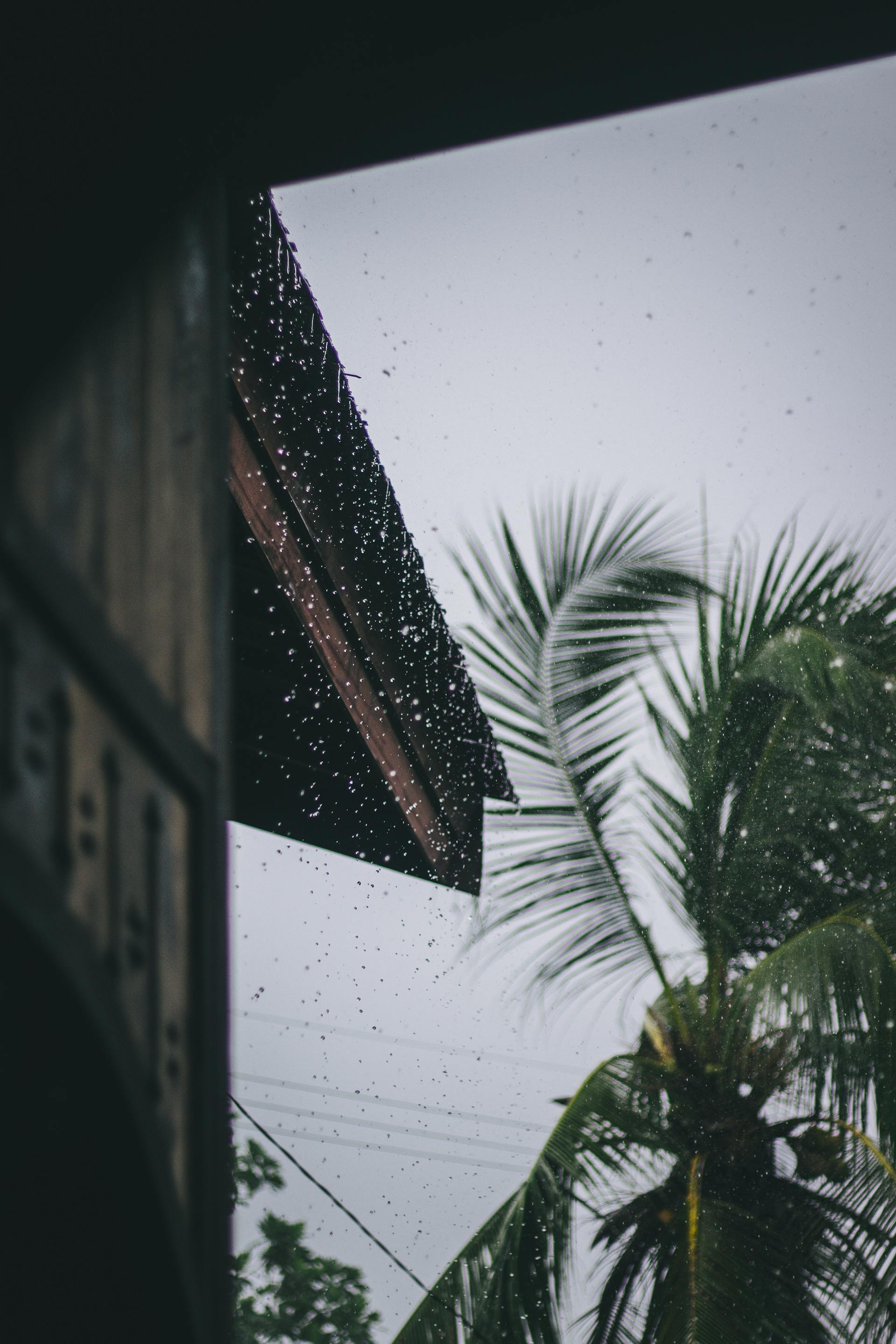 Pluie tombant à l'extérieur d'une maison | Source : Pexels
