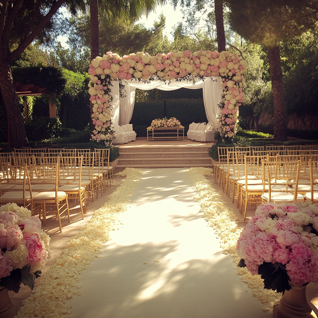 Un cadre de mariage | Source : Midjourney