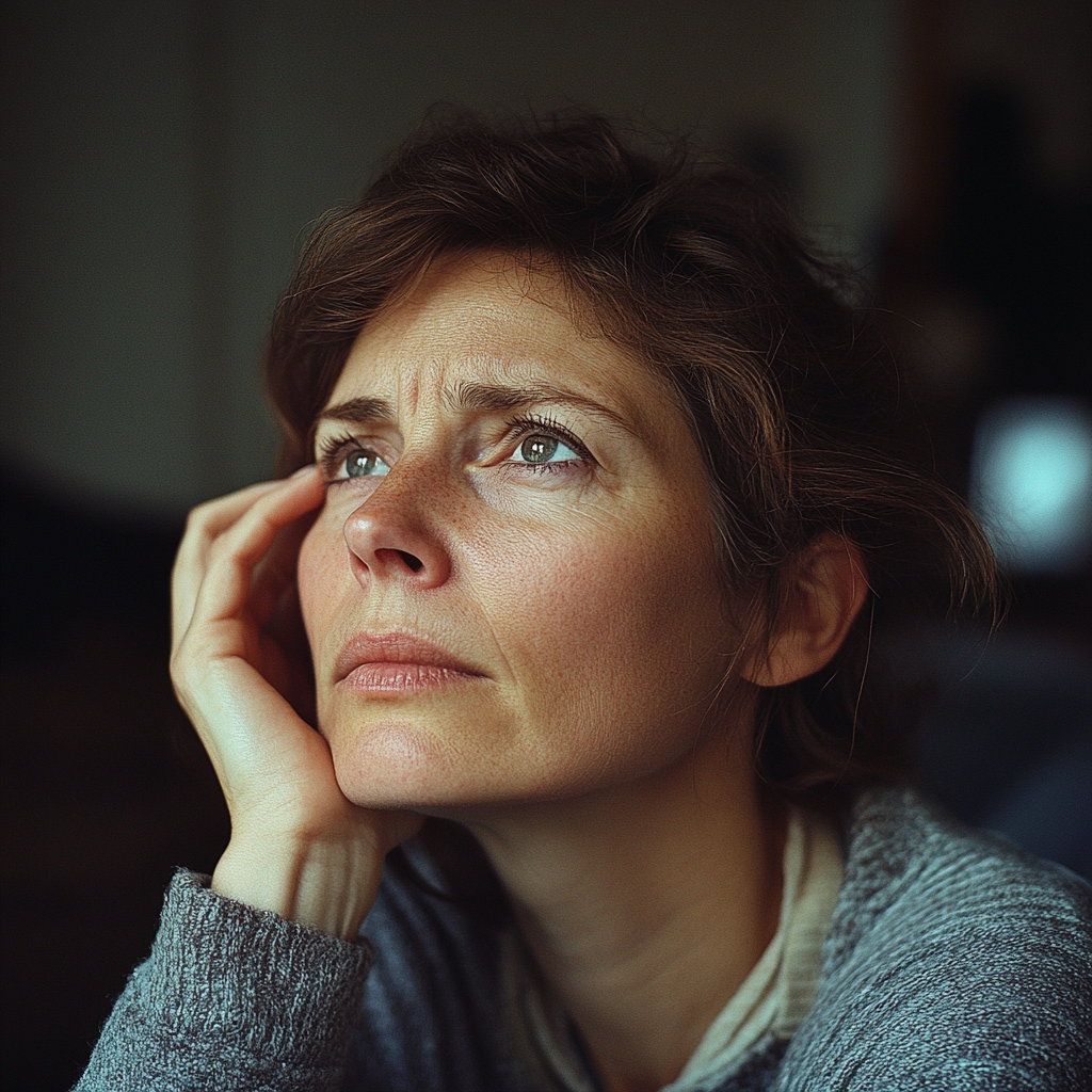 Une femme stressée | Source : Midjourney