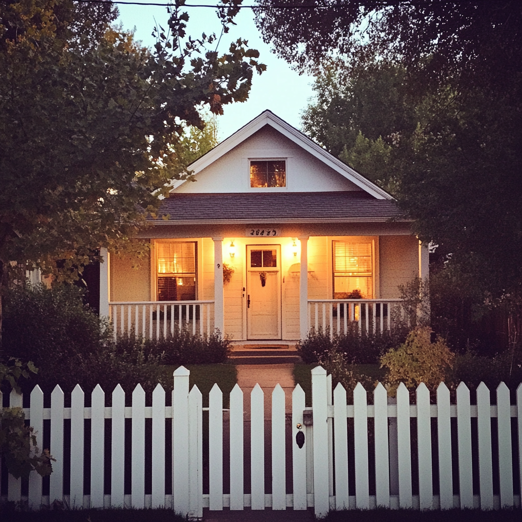 L'extérieur d'une maison | Source : Midjourney