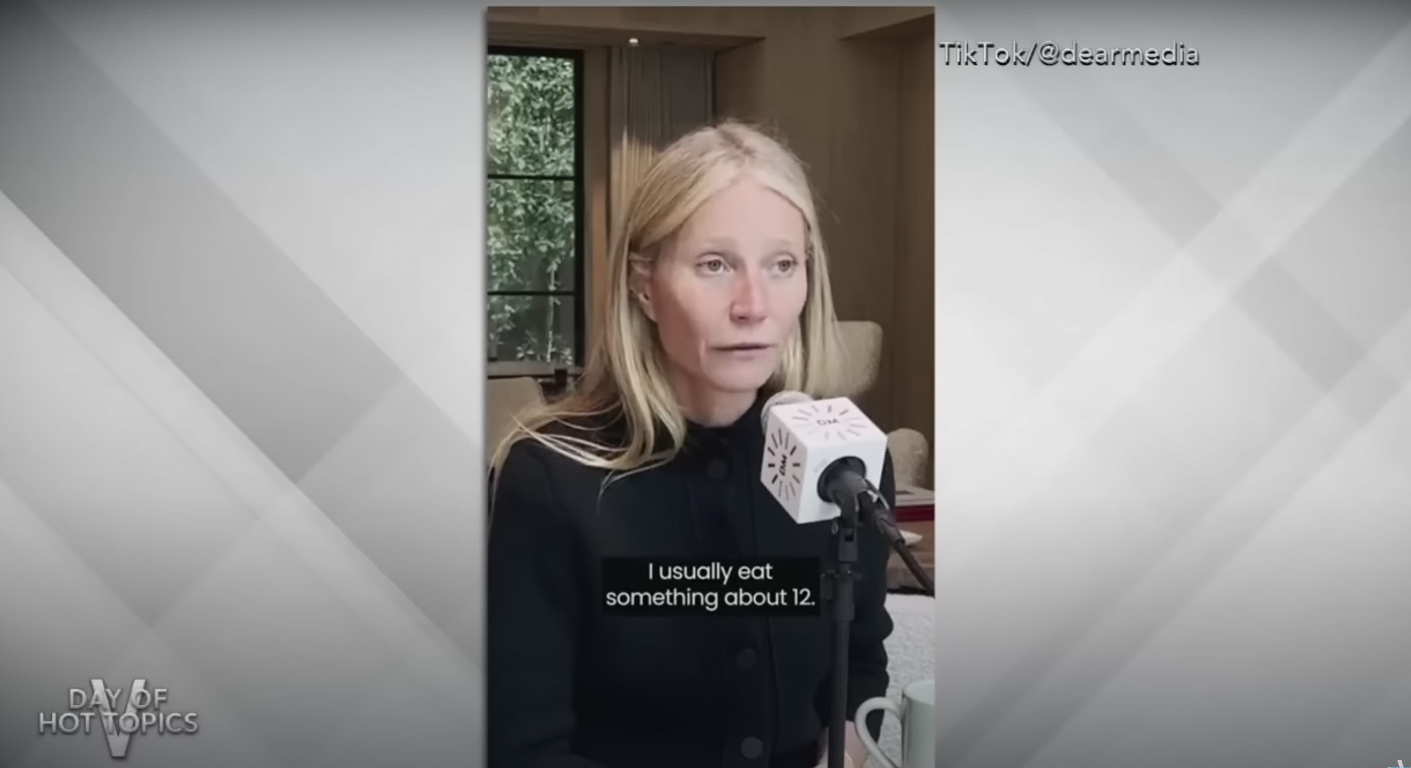 Gwyneth Paltrow sur son podcast, 2023 | Source : youtube.com/@TheView