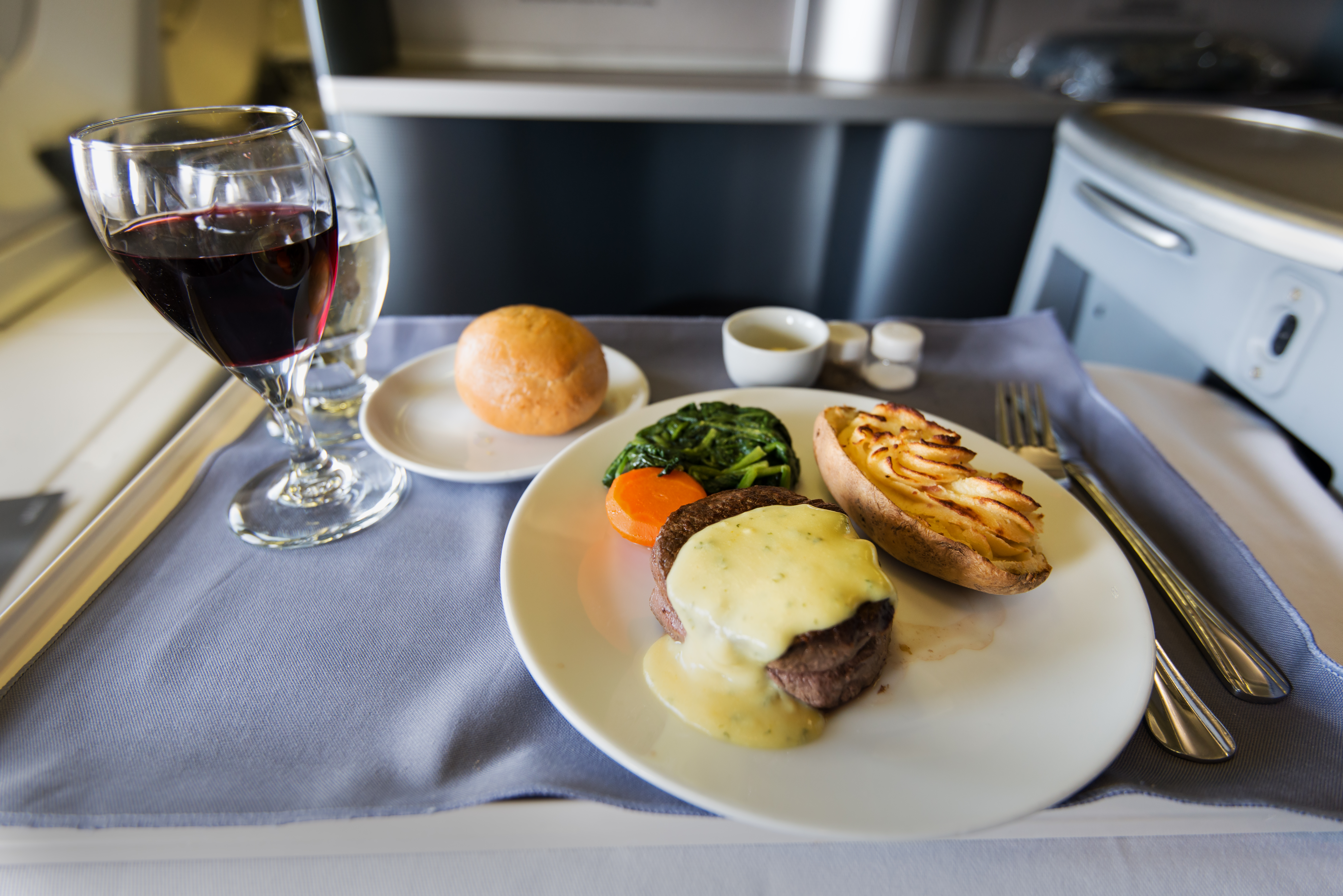 Steak d'avion | Source : Getty Images