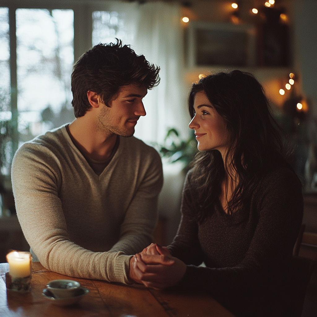Un couple plein d'espoir | Source : Midjourney
