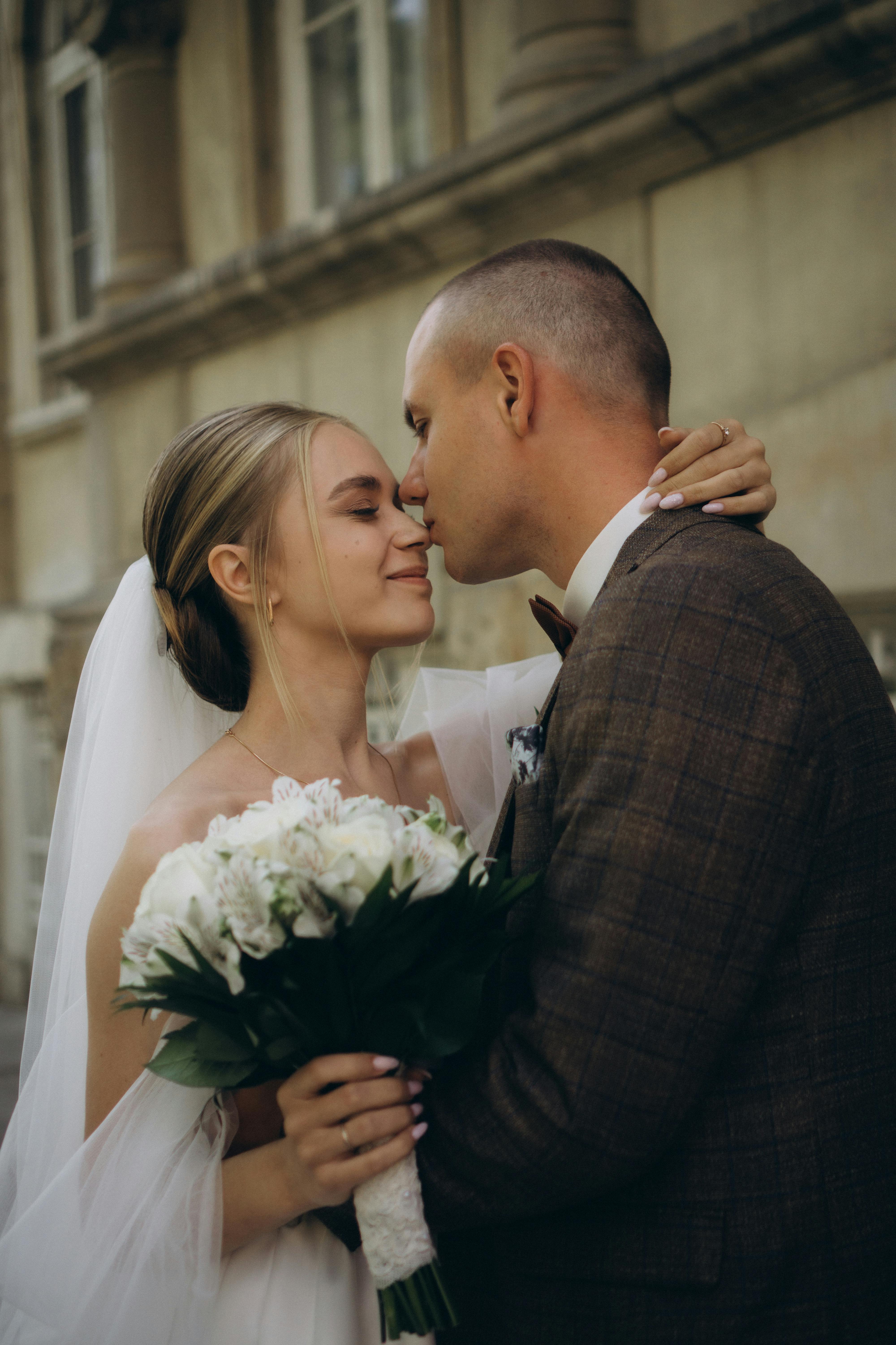 Un couple le jour de leur mariage | Source : Pexels