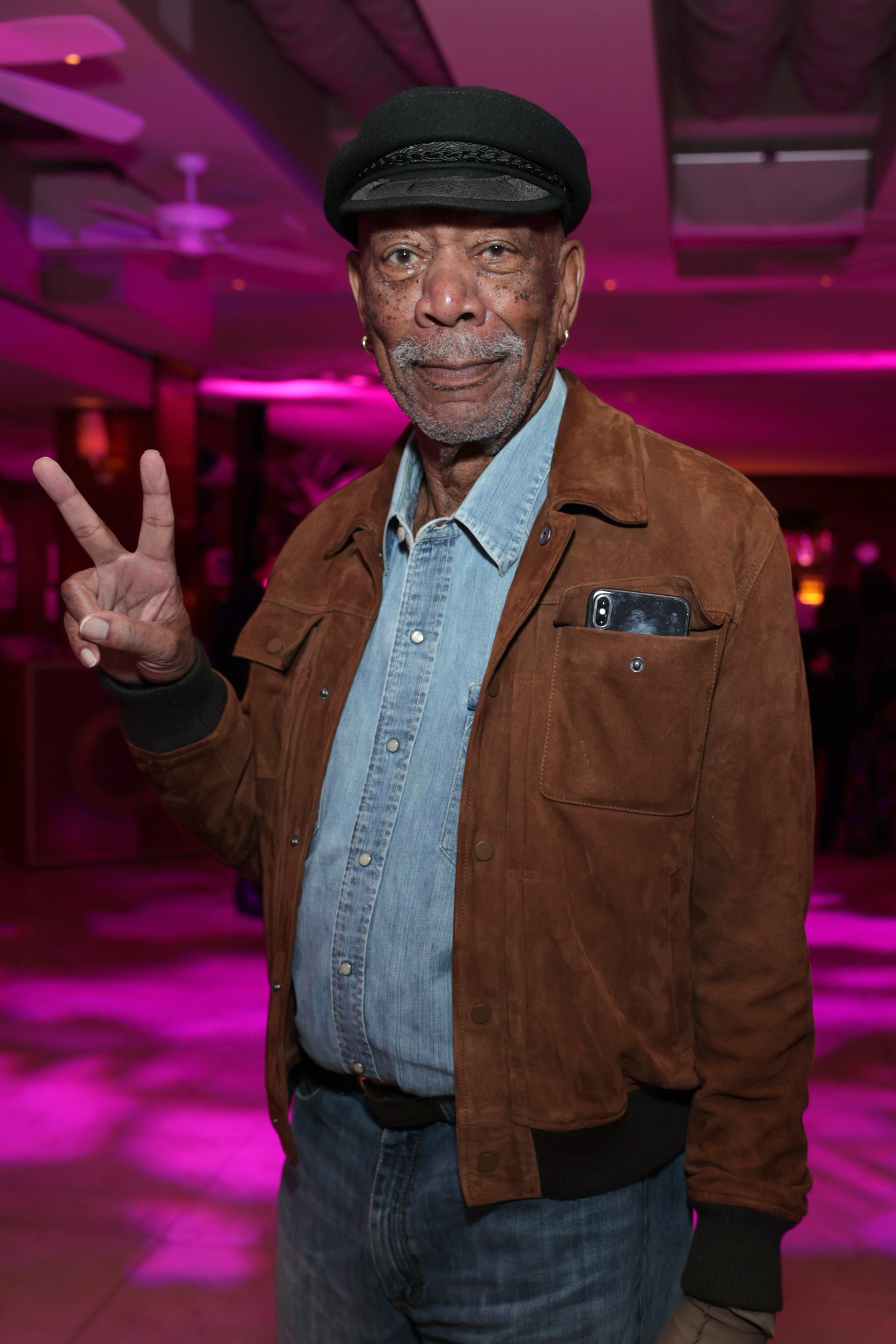 Morgan Freeman à la soirée pré-Oscar de la CAA à l'hôtel Sunset Tower le 10 mars 2023 à Los Angeles, Californie | Source : Getty Images