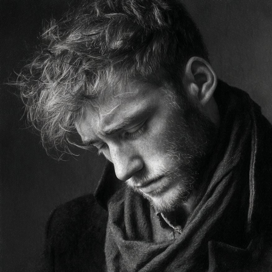 Un homme à l'air fatigué | Source : Midjourney