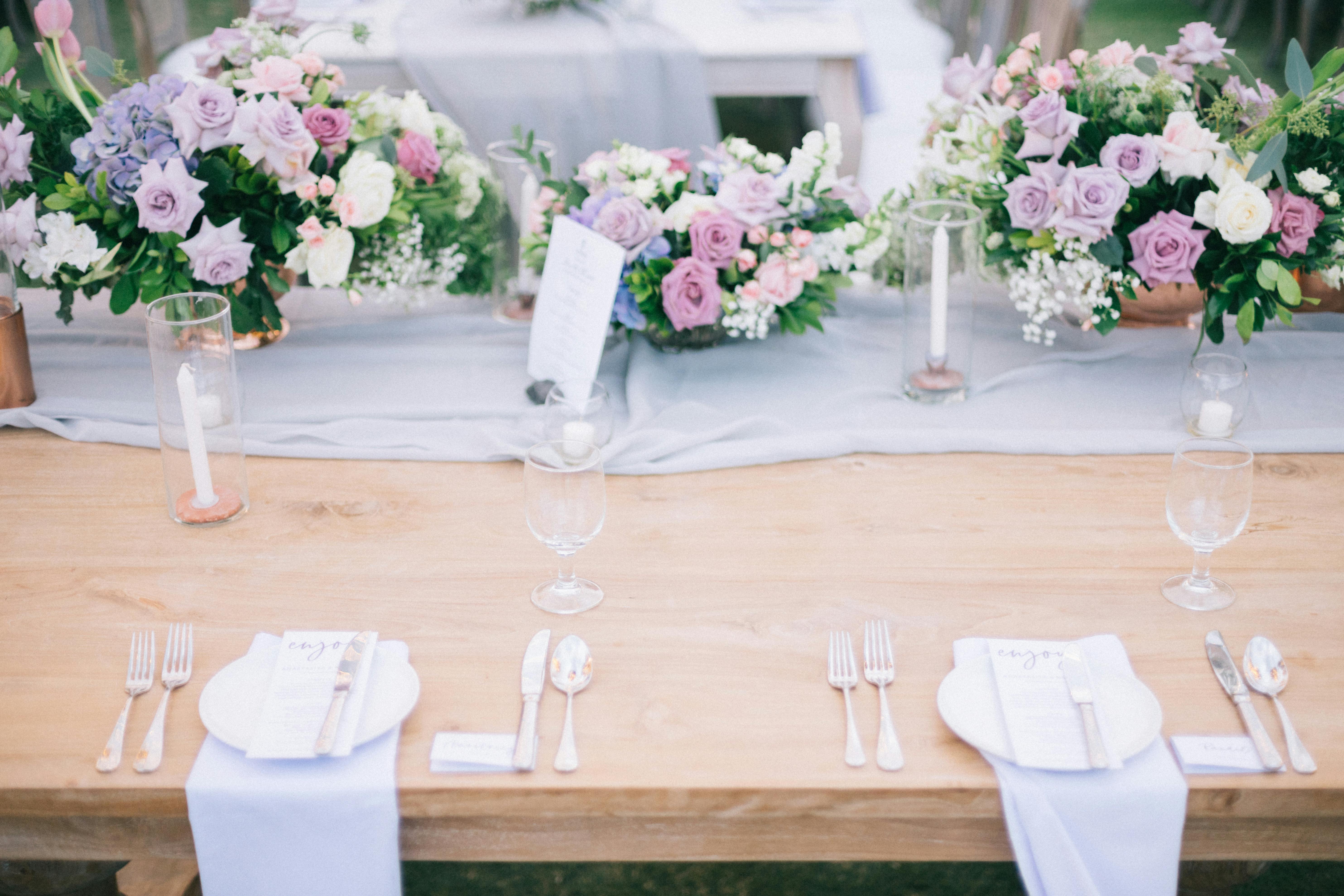 Une table de mariage | Source : Pexels