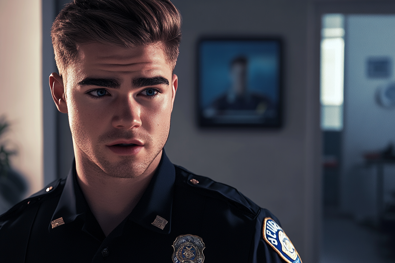 Un agent de police | Source : Midjourney