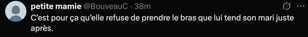 Commentaire d'internaute sur la vidéo virale d'Emmanuel Macron et son épouse. | Source : Capture X