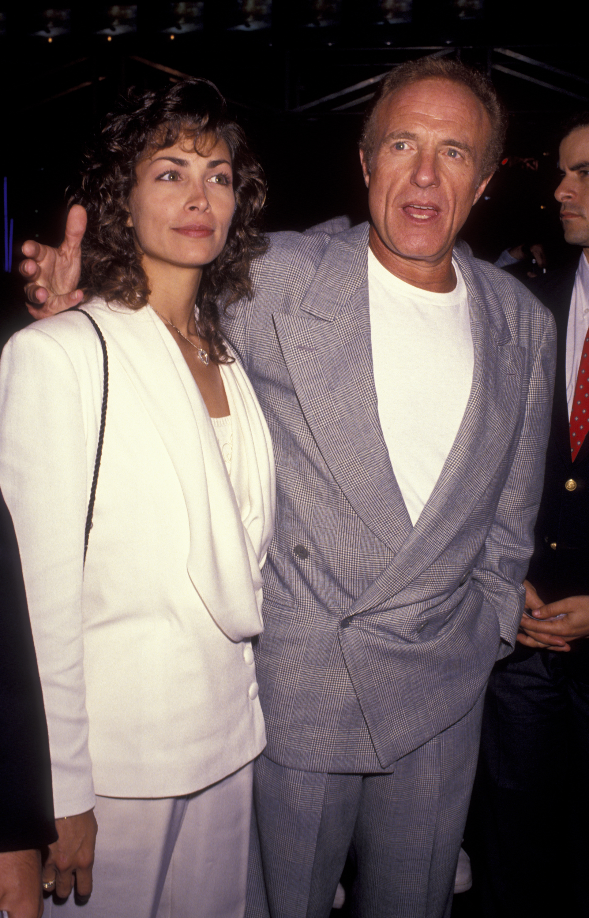 Ingrid Hajek et James Caan à la première de "Terminator 2 - Le jugement dernier" le 1er juin 1991, en Californie | Source : Getty Images