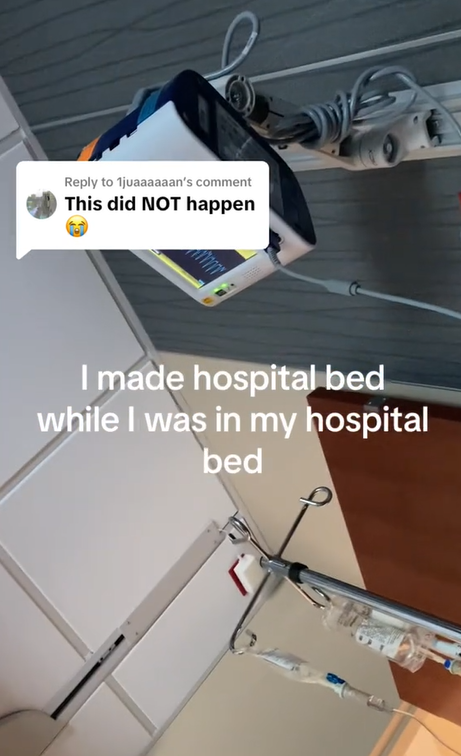 Dave Blunts à l'hôpital, posté en avril 2024 | Source : Tiktok.com/@daveblunts