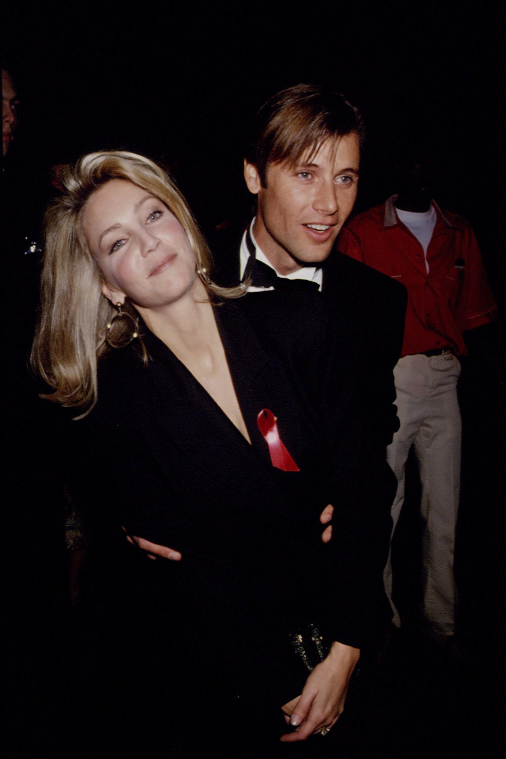 L'acteur avec Heather Locklear, vers 1993 | Source : Getty Images