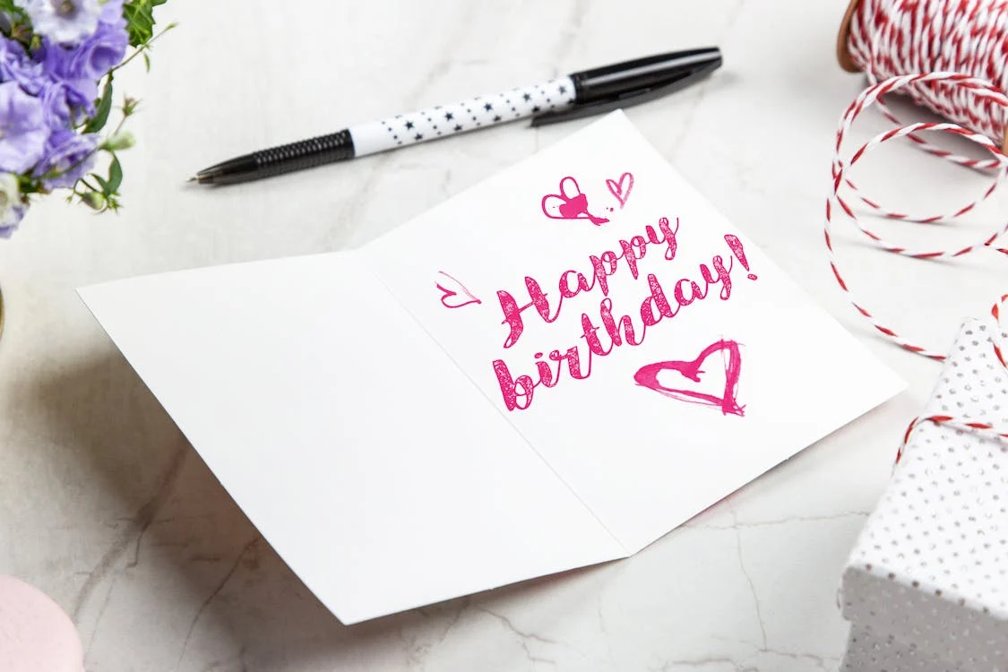 Une carte d'anniversaire | Source : Pexels