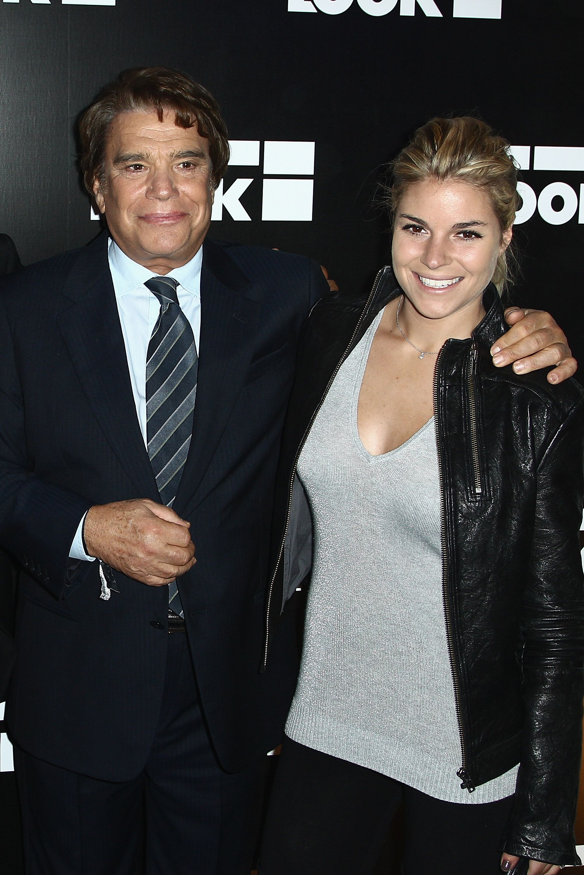 Bernard Tapie aux côtés de sa fille Sophie. l Source : Getty Images