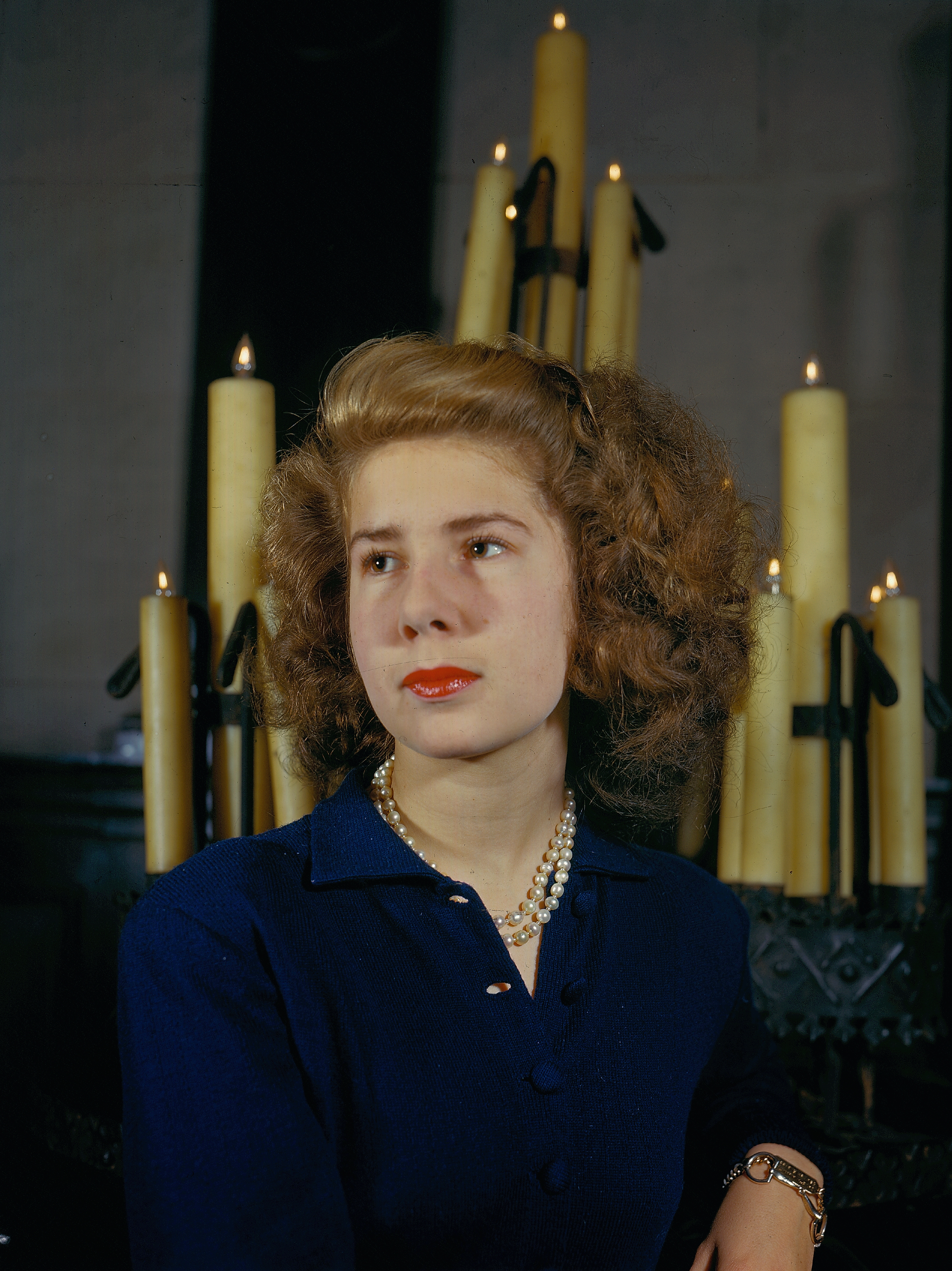 La duchesse d'Alba, Maria del Rosario Cayetana Fitz-James Stuart photographiée le 1er janvier 1945 | Source : Getty Images