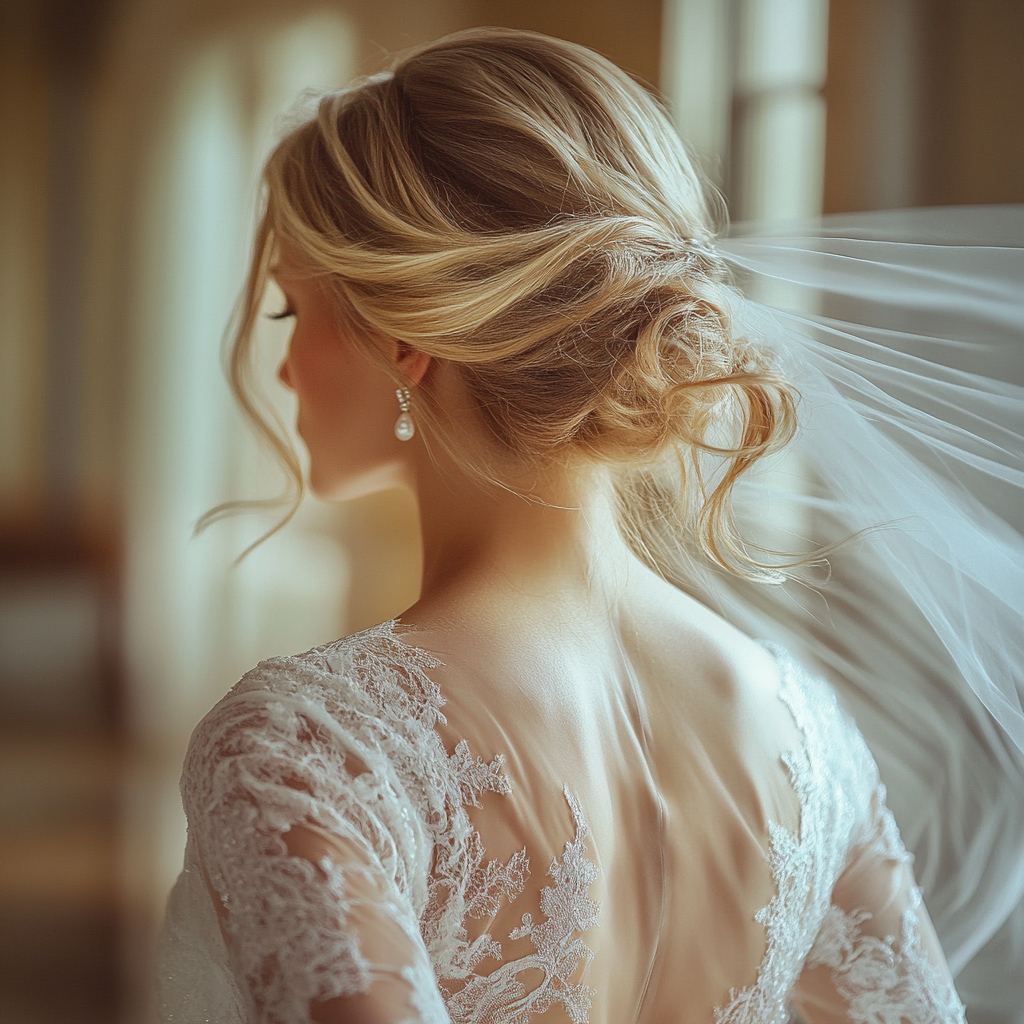 A bride running down the aisle | Source: Midjourney