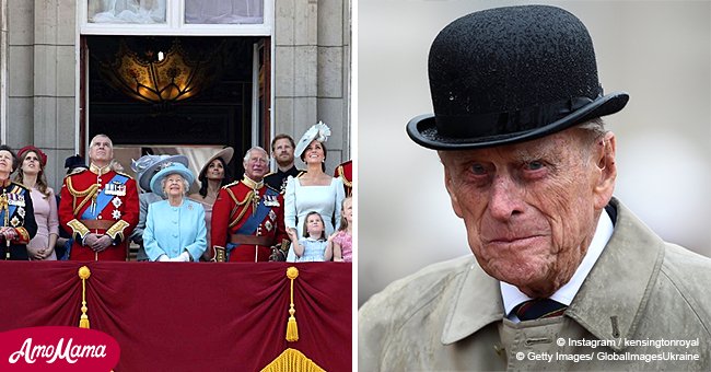 La raison pour laquelle le Prince Philip était absent lors de l'anniversaire de la Reine