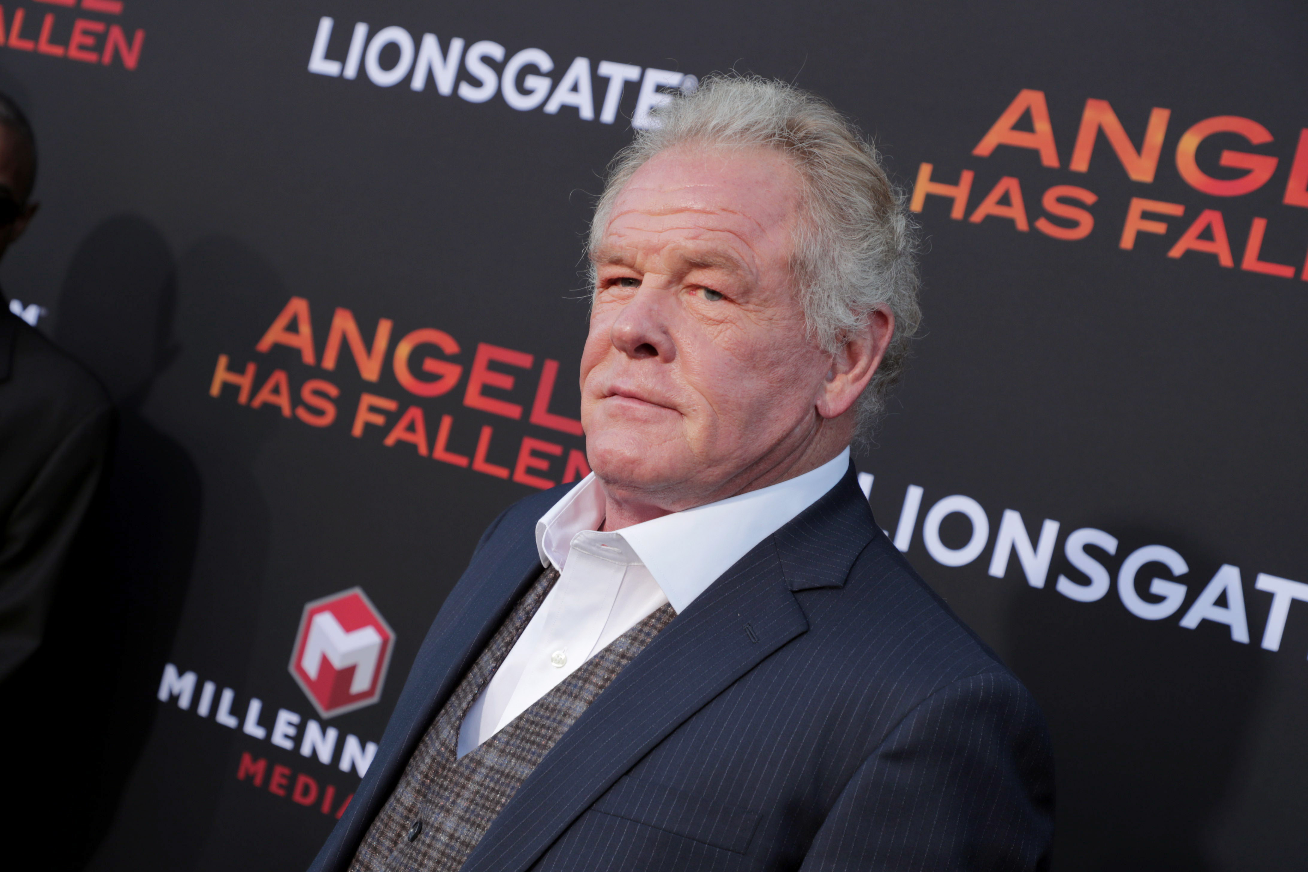 Nick Nolte photographié lors de la première mondiale du film « Angel Has Fallen », 2019 | Source : Getty Images