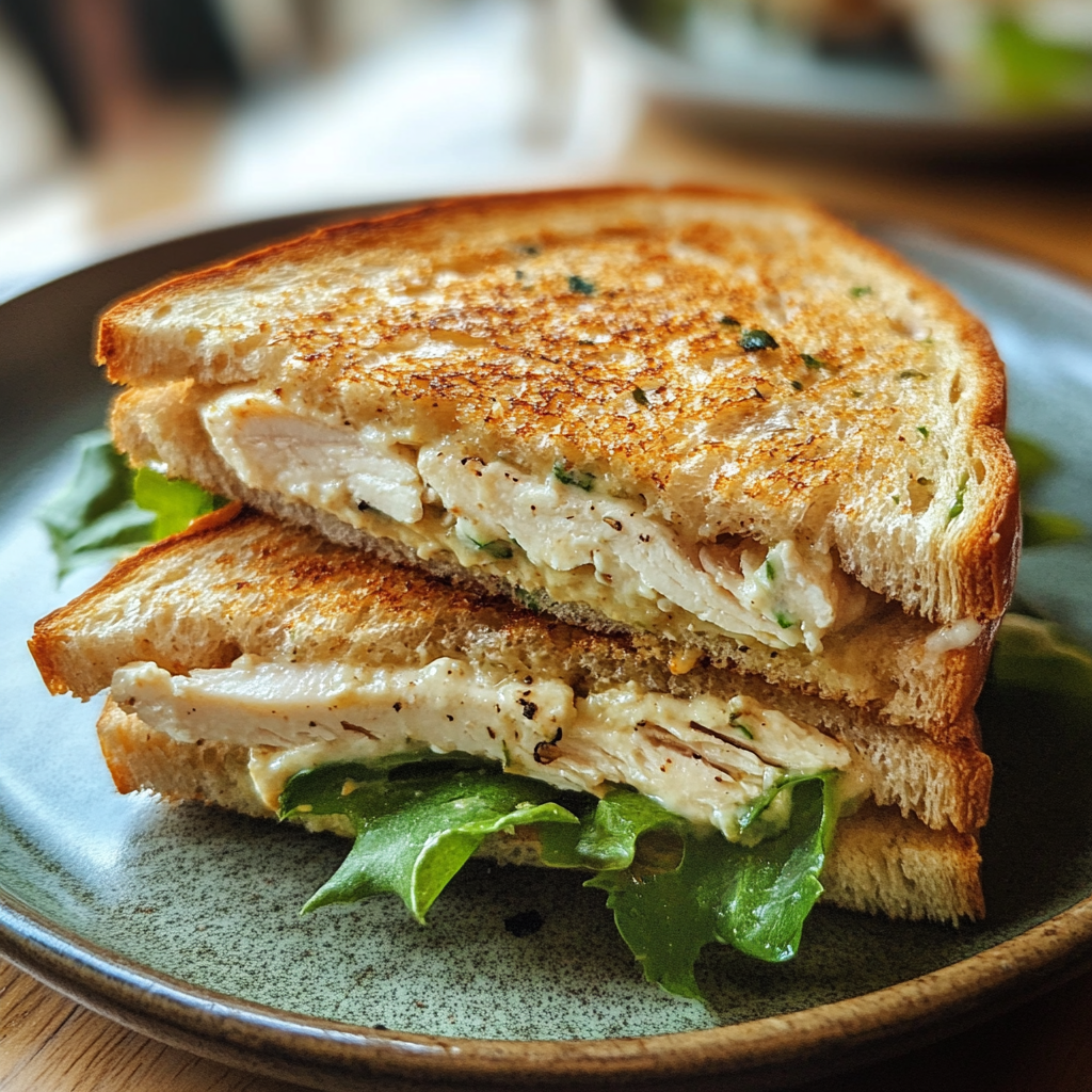 Un sandwich sur une assiette | Source : Midjourney
