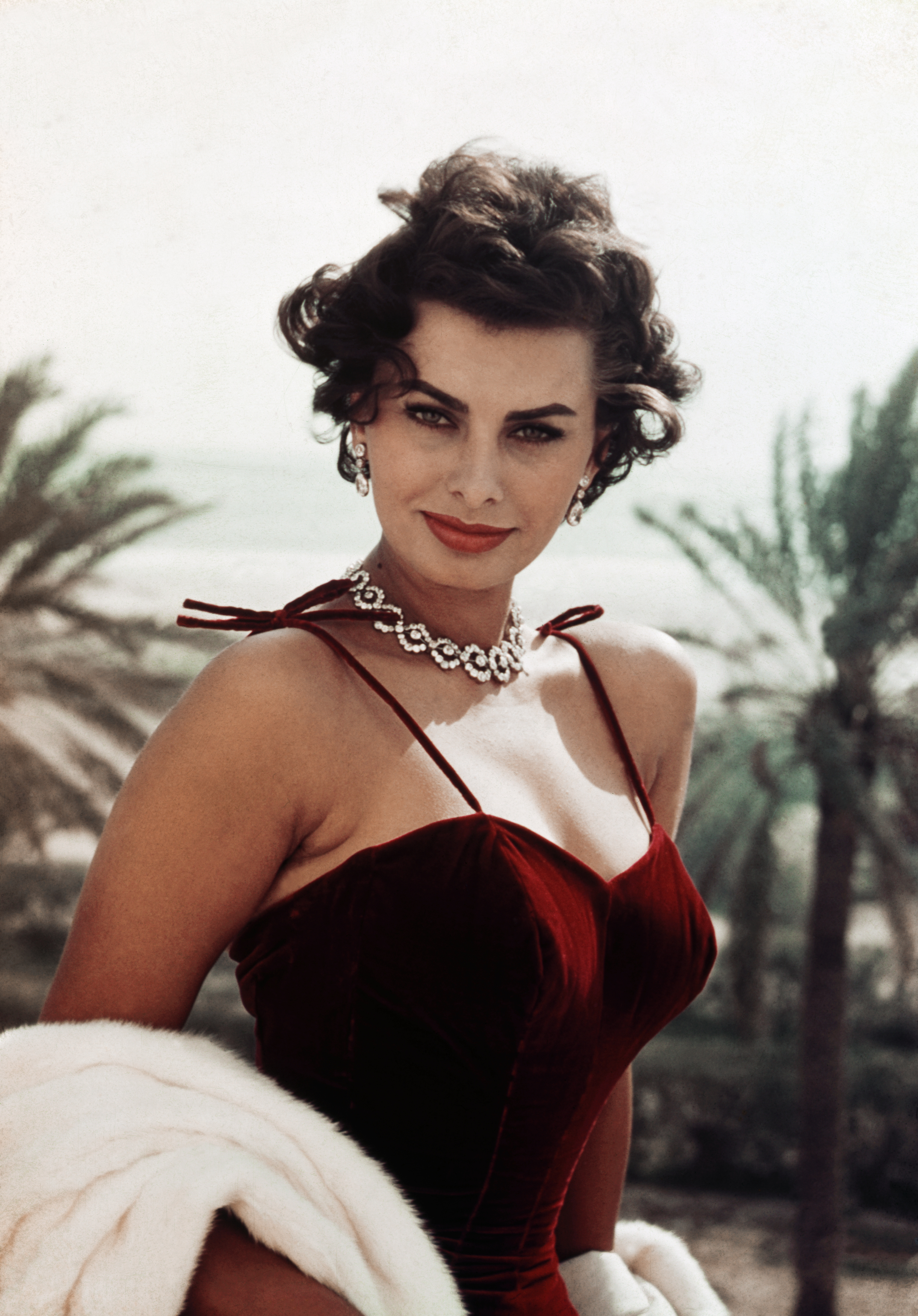 Sophia Loren photographiée en 1957 | Source : Getty Images