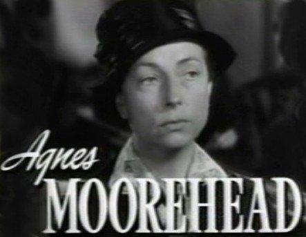 Agnes Moorehead de la bande-annonce du film "Johnny Belinda".  |  Source: Wikimedia Commons
