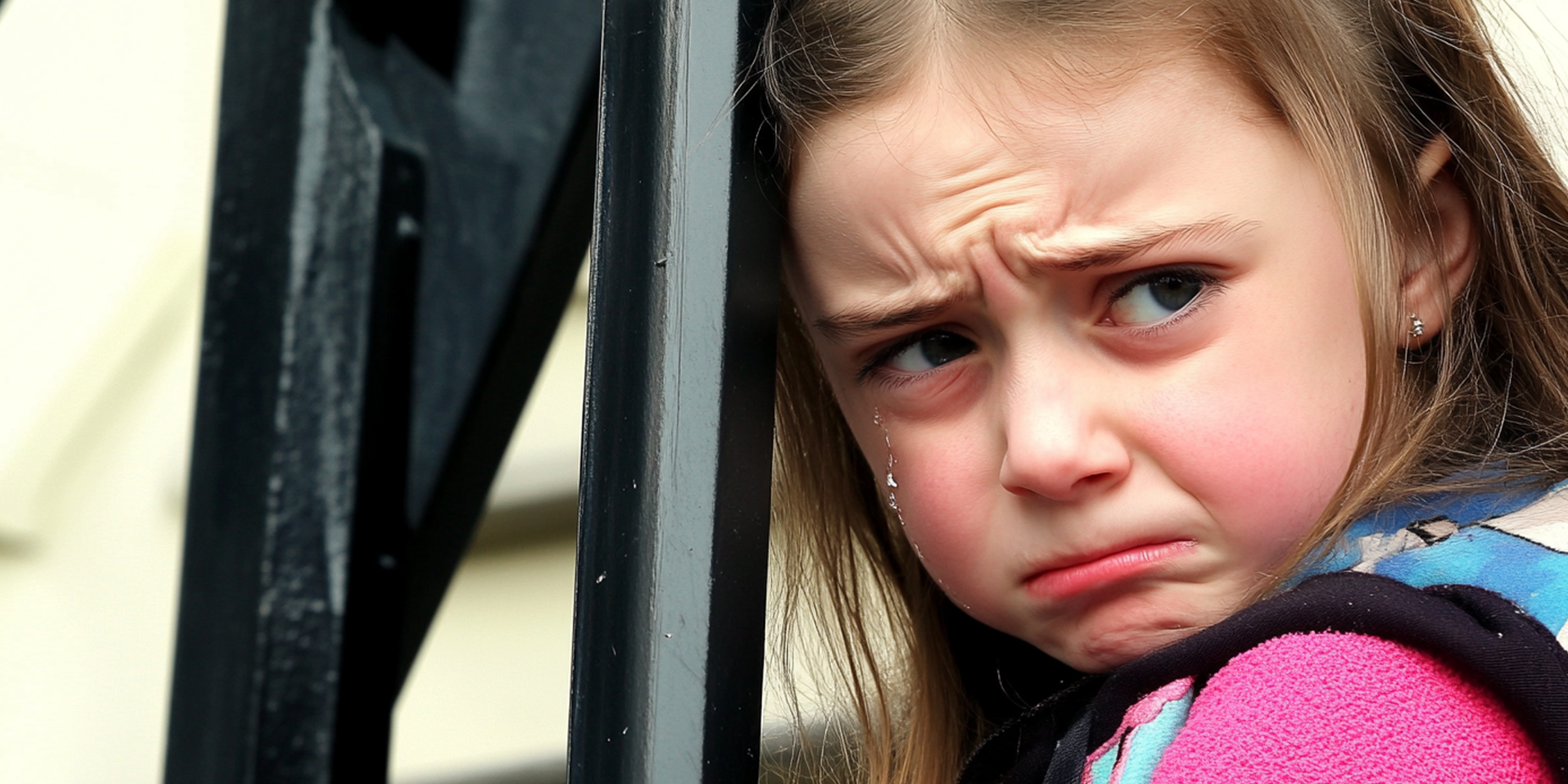 Une petite fille aux yeux pleins de larmes | Source : AmoMama