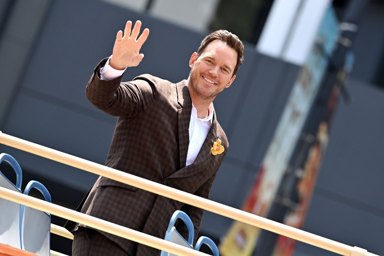 Chris Pratt lors de l'avant-première mondiale du film "The Garfield Movie" à Hollywood, en Californie, le 19 mai 2024. | Source : Getty Images