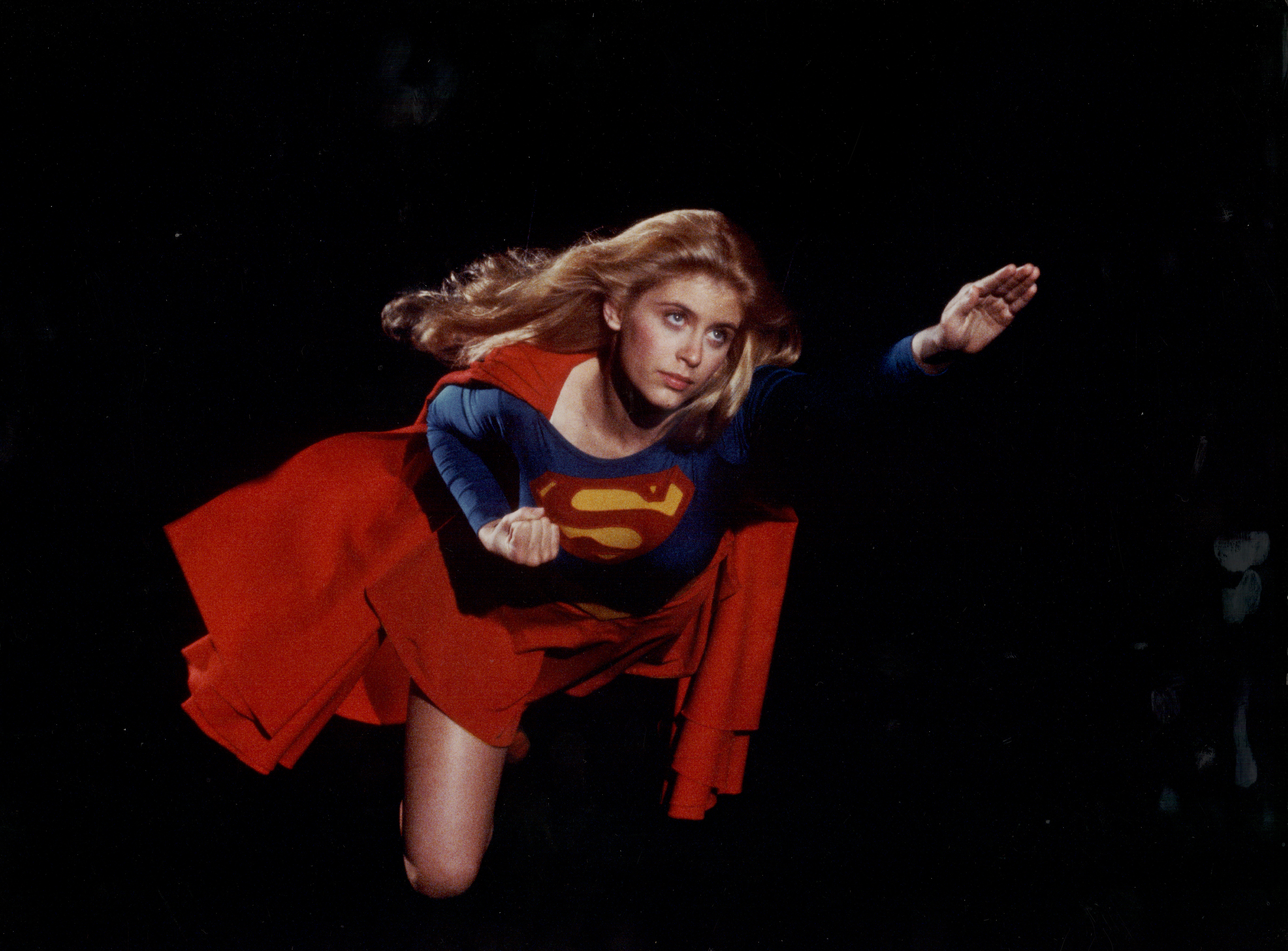 L'actrice incarne la super-héroïne éponyme dans le film « Supergirl » de 1984. | Source : Getty Images