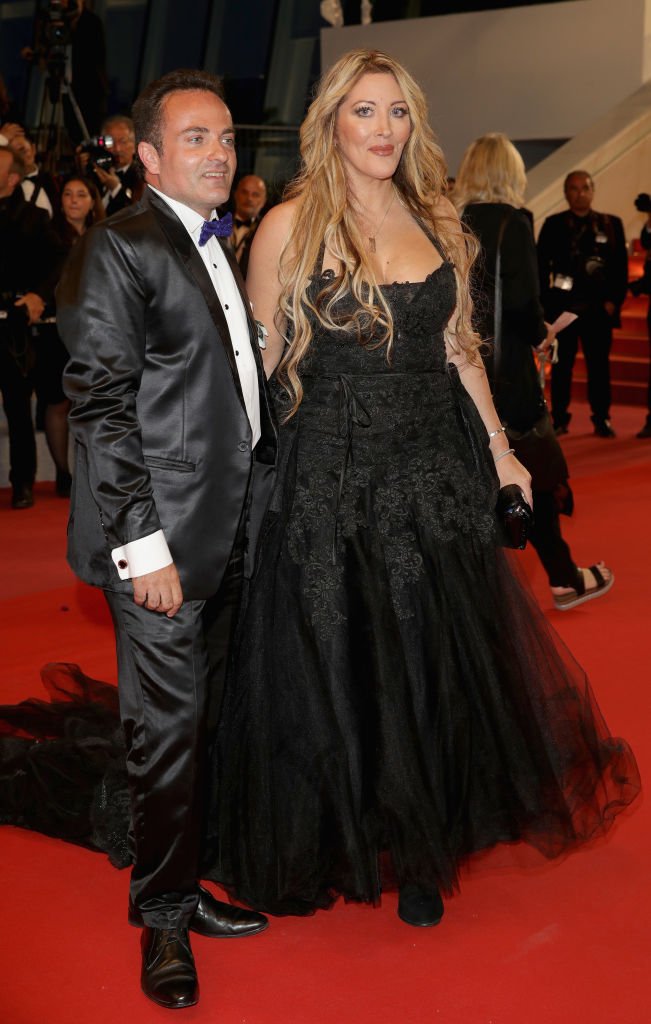 Loana et Laurent Amar le 12 mai 2018 à Cannes. l Source : Getty Images