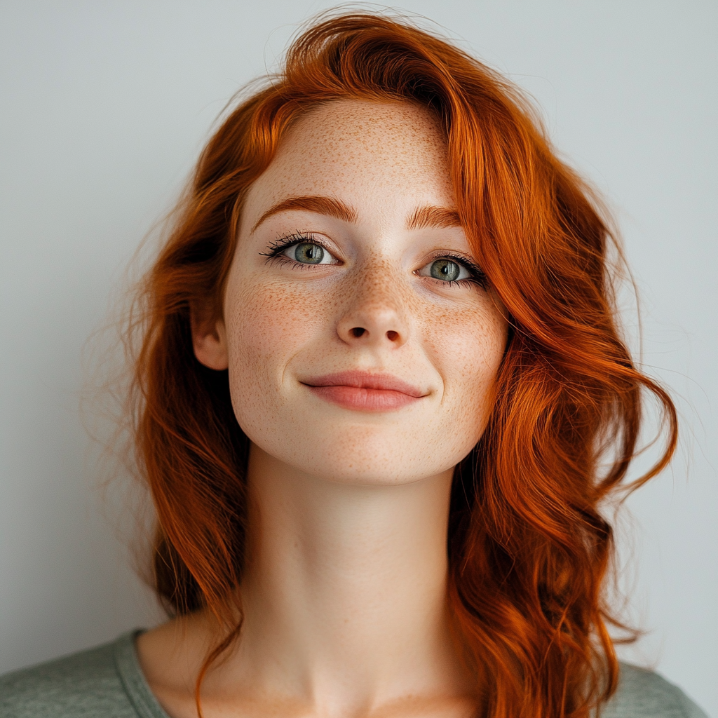 Une femme souriante | Source : Midjourney