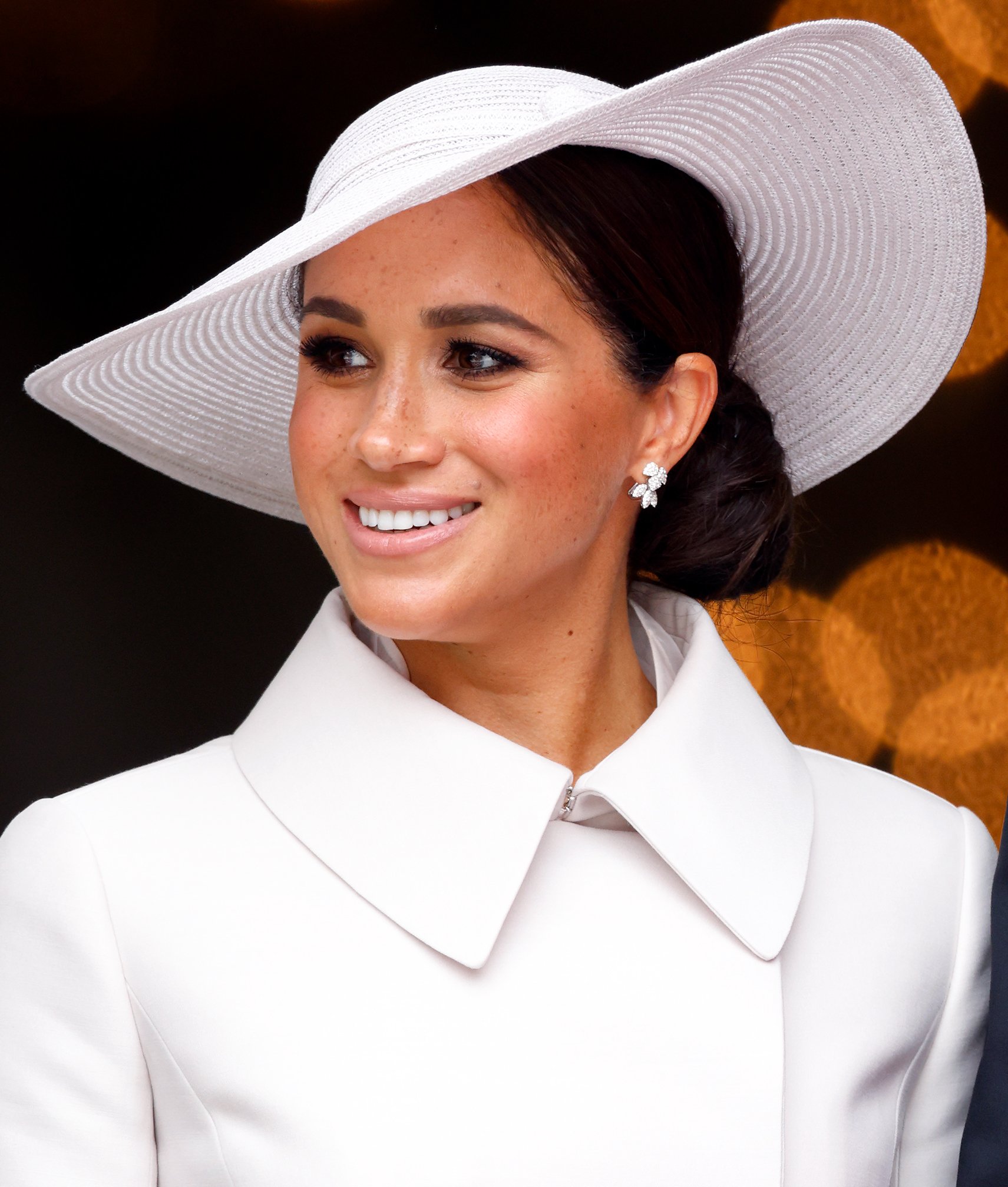 Meghan, duchesse de Sussex, assiste à un service national d'action de grâce pour célébrer le jubilé de platine de la reine Elizabeth II à la cathédrale St Paul le 3 juin 2022 à Londres, en Angleterre. | Source : Getty Images