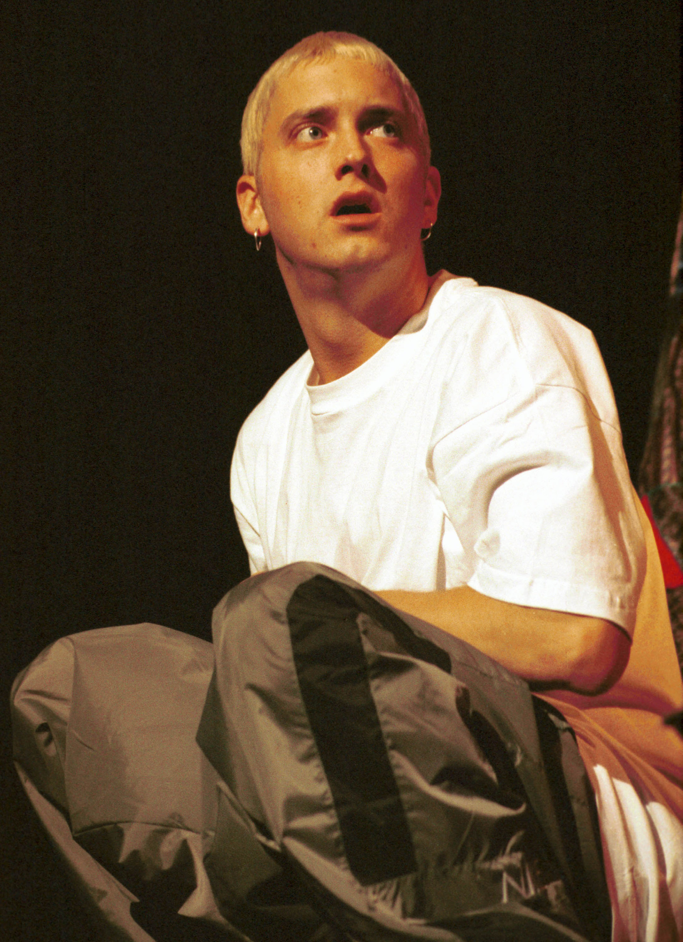 Eminem se produit à la House of Blues de Las Vegas, Nevada, le 5 mai 1999 | Source : Getty Images