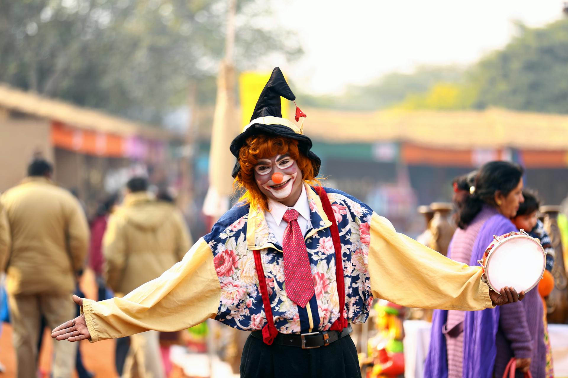 Un clown dans un cirque | Source : Pexels