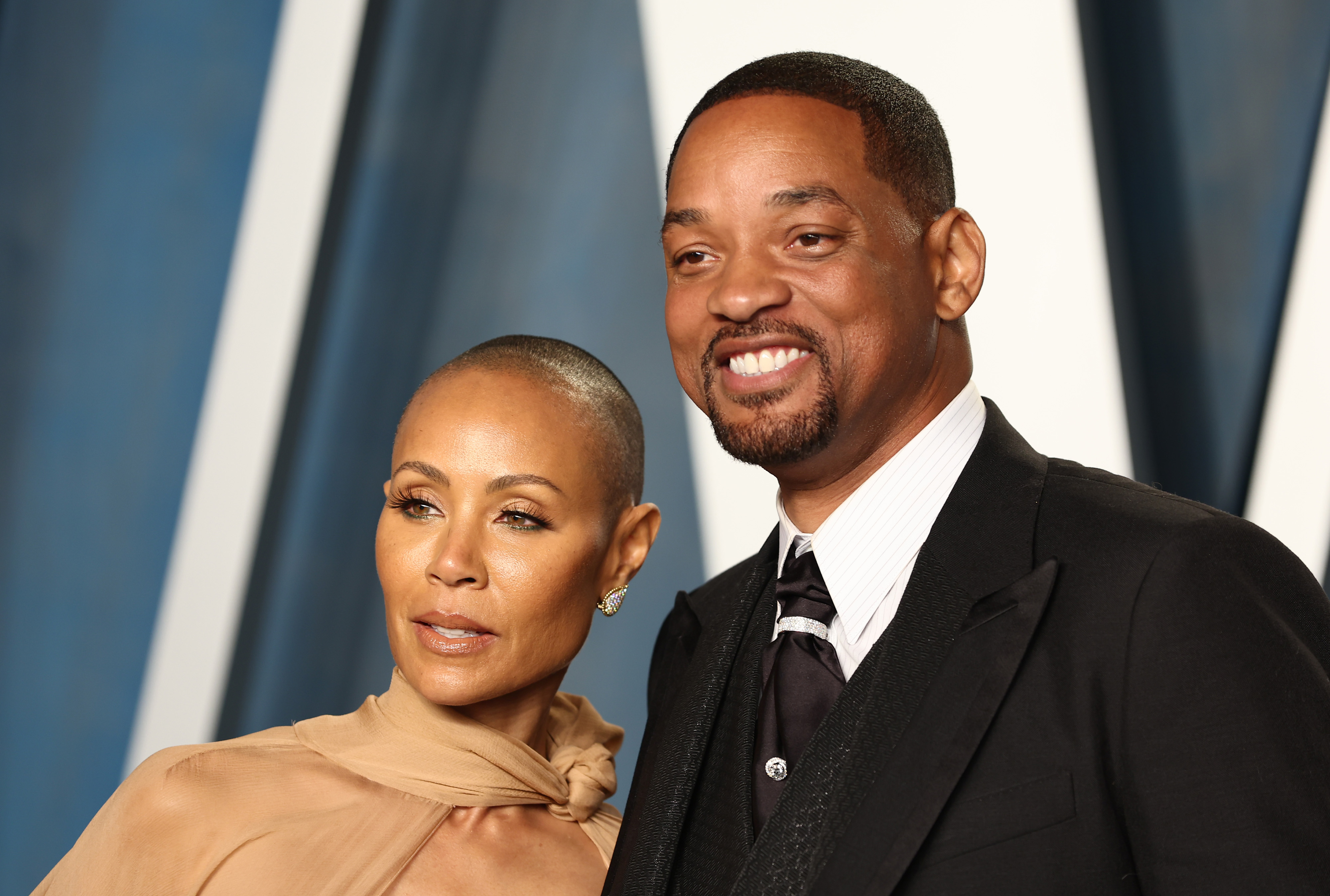 Jada Pinkett Smith et Will Smith assistent à la 2022 Vanity Fair Oscar Party au Wallis Annenberg Center for the Performing Arts, le 27 mars 2022, à Beverly Hills, en Californie | Source : Getty Images