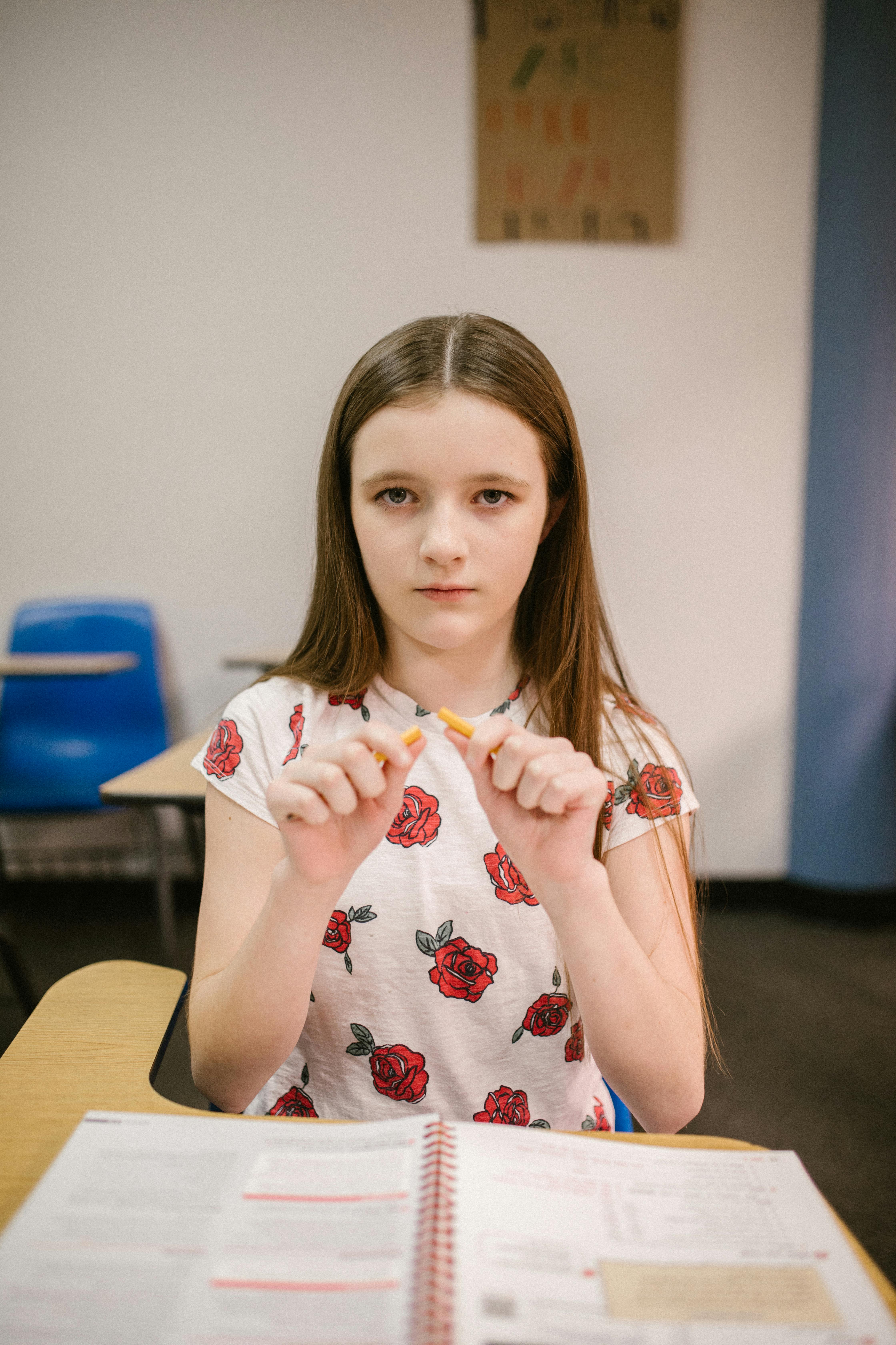 Une jeune fille en colère | Source : Pexels