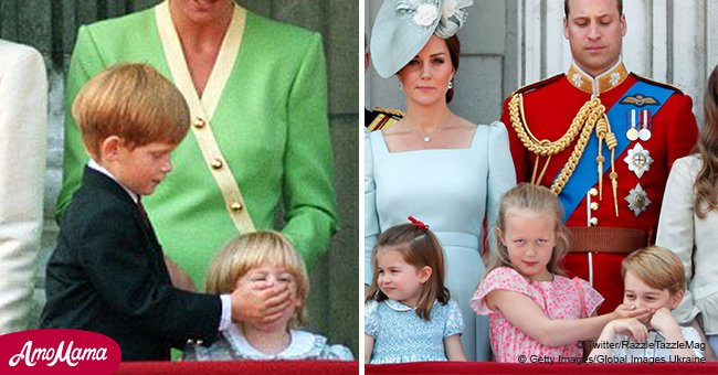 Le Prince Harry a été le premier Royal à enfreindre les règles sur le balcon du palais il y a près de 30 ans