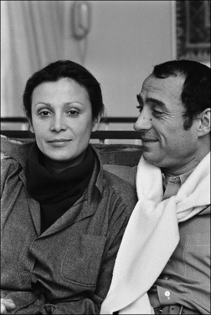 L'acteur Claude Brasseur et son épouse Michèle Cambon. І Sources : Getty Images