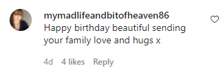 Le commentaire d'un fan sur l'hommage de John Travolta à sa femme pour son anniversaire. | Photo : Instagram/Johntravolta