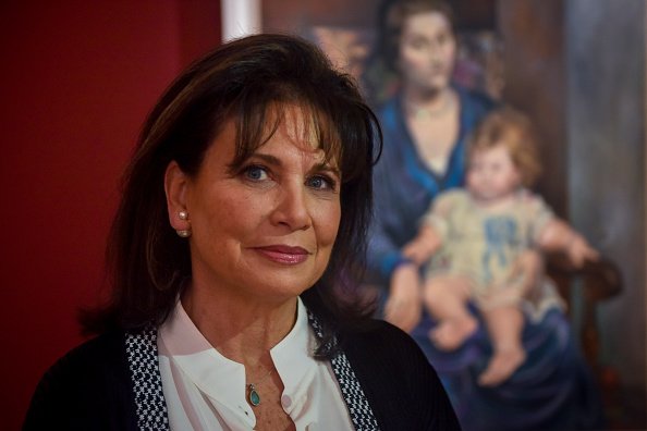  Anne Sinclair, au Musée Maillol le lundi 27 février 2017 à Paris, France. | Photo : Getty Images