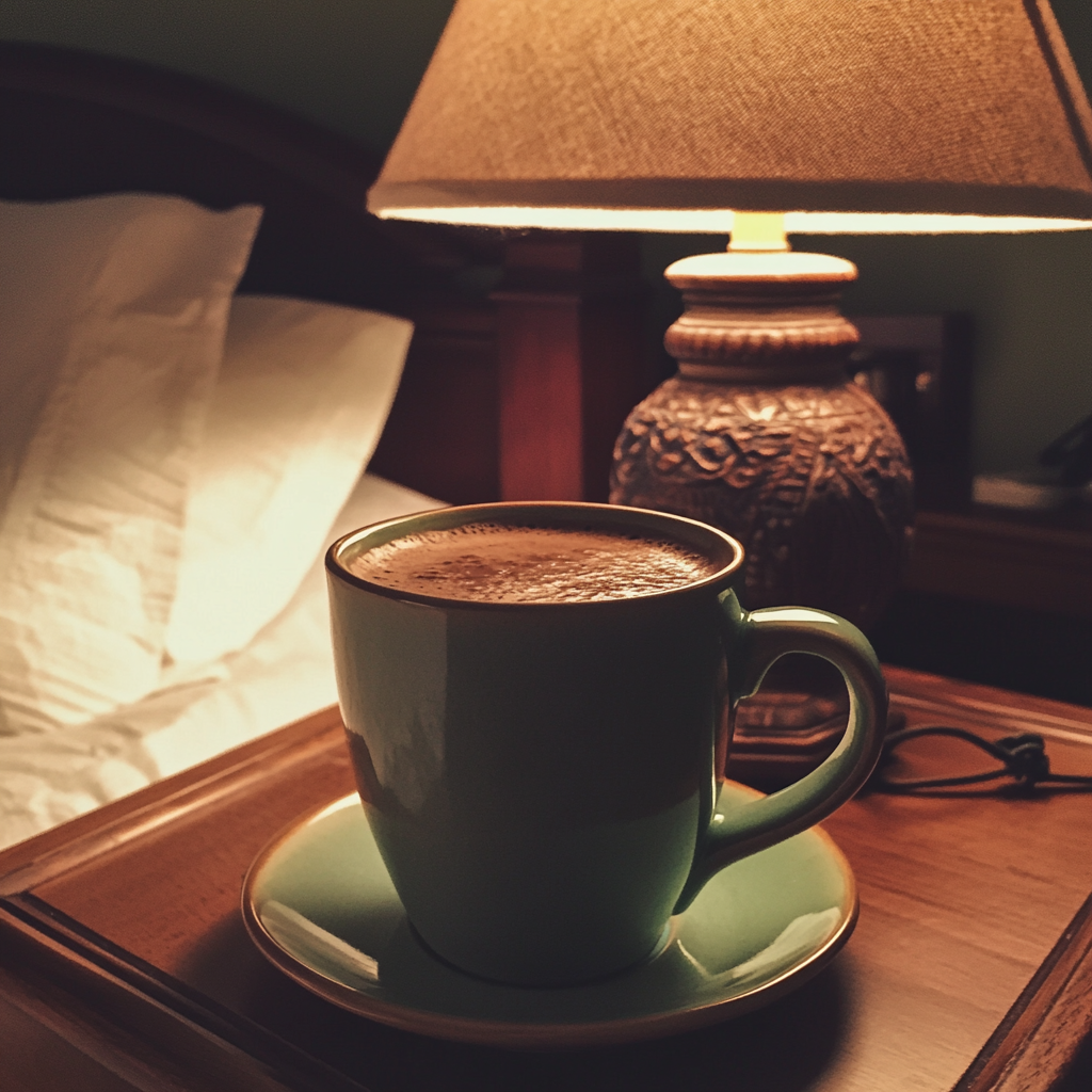 Une tasse de chocolat chaud | Source : Midjourney