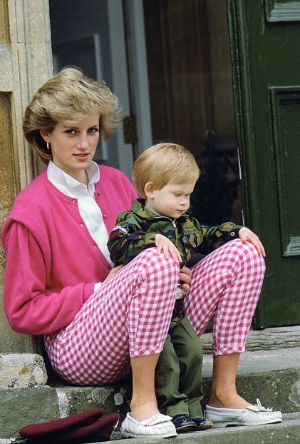 Lady Diana et le prince Harry | Photo : Getty Images.